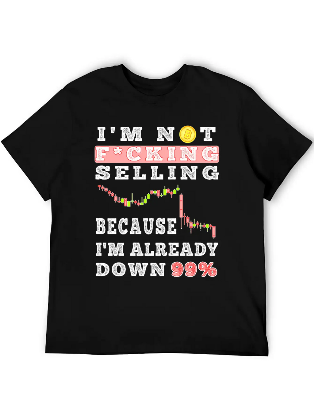 Bitcoin Crypto Father Dad Trader Crypto Trader Stylish Everyday T-Shirt – Unisex Basic Cotton Tee