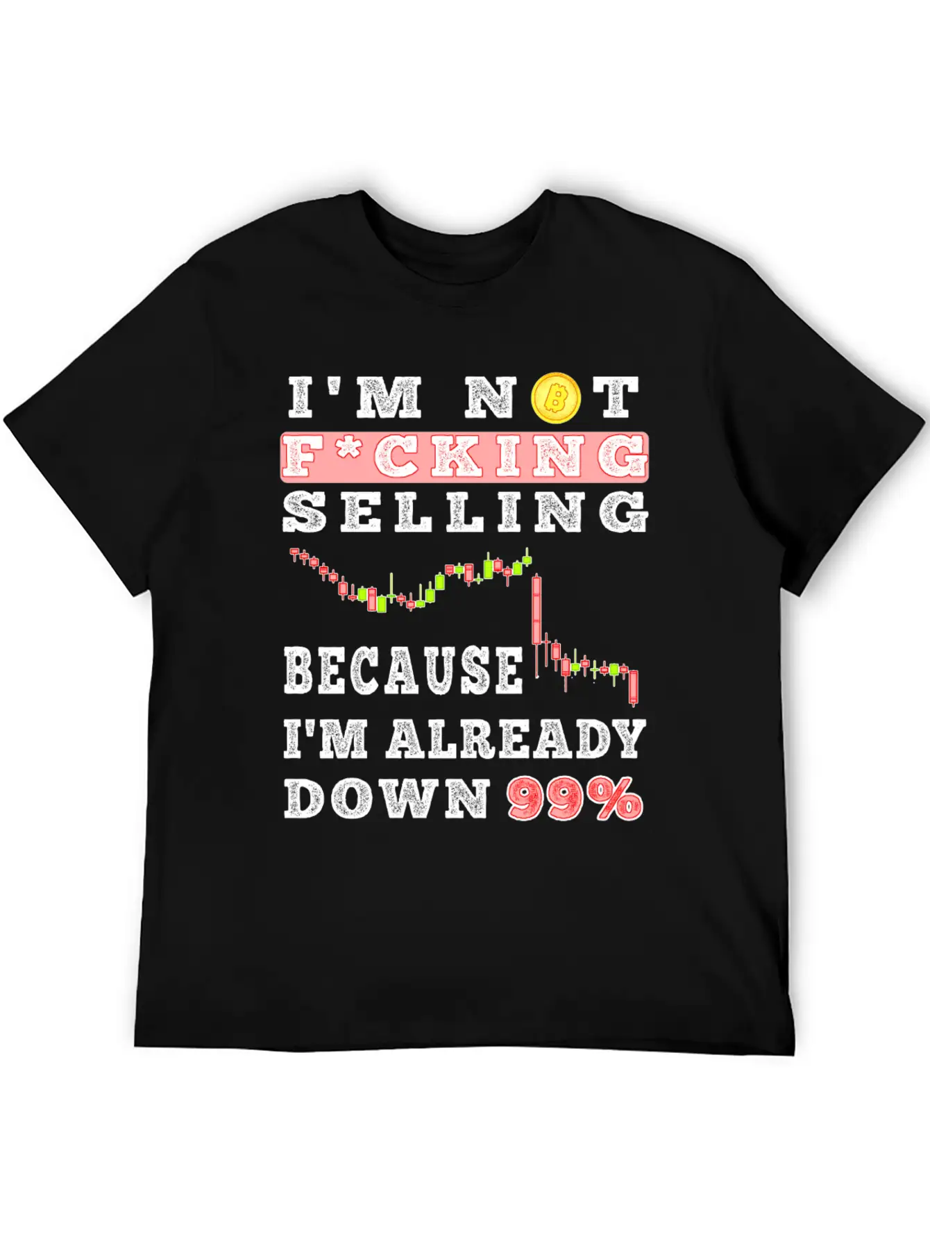 Bitcoin Crypto Father Dad Trader Crypto Trader Stylish Everyday T-Shirt – Unisex Basic Cotton Tee