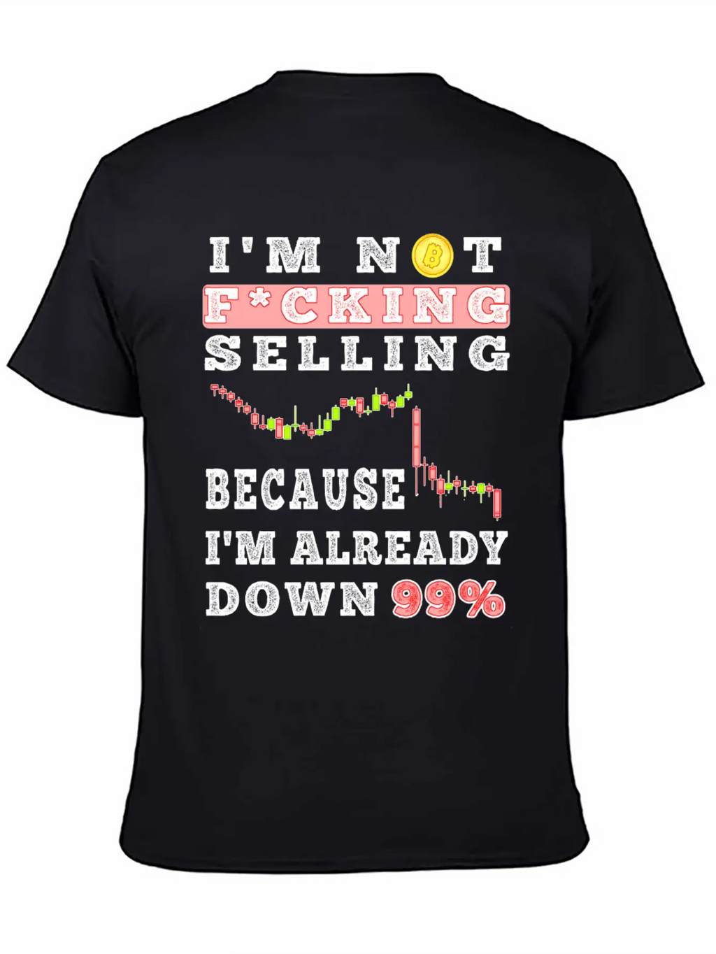 Bitcoin Crypto Father Dad Trader Crypto Trader Stylish Everyday T-Shirt – Unisex Basic Cotton Tee