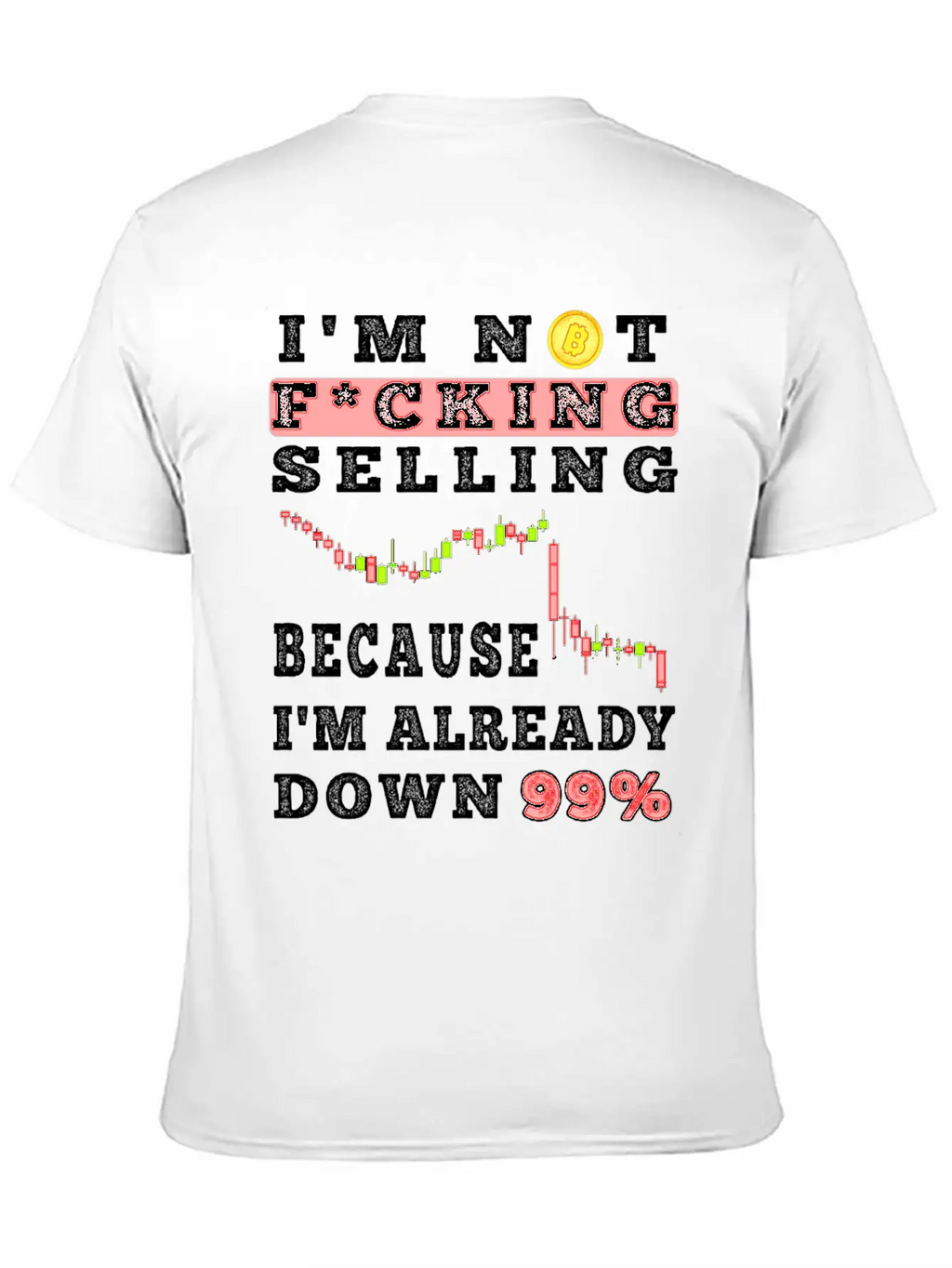 Bitcoin Crypto Father Dad Trader Crypto Trader Stylish Everyday T-Shirt – Unisex Basic Cotton Tee