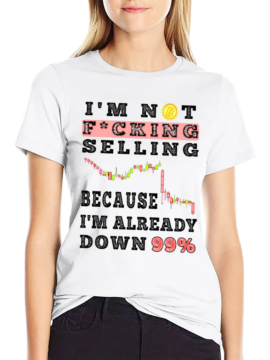 Bitcoin Crypto Father Dad Trader Crypto Trader Stylish Everyday T-Shirt – Unisex Basic Cotton Tee