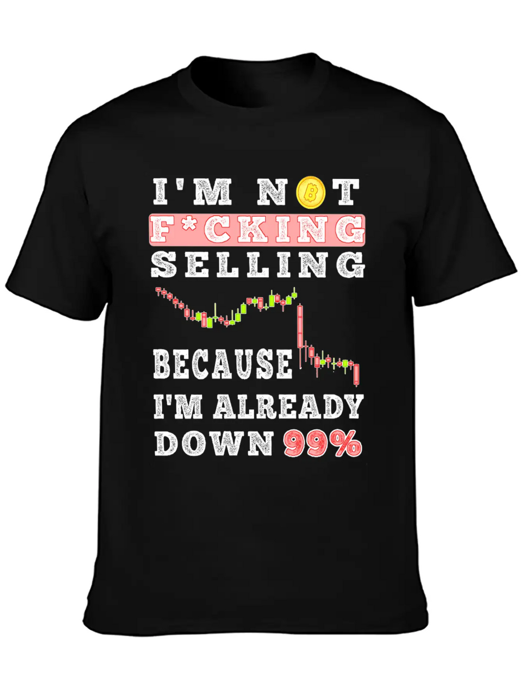 Bitcoin Crypto Father Dad Trader Crypto Trader Stylish Everyday T-Shirt – Unisex Basic Cotton Tee