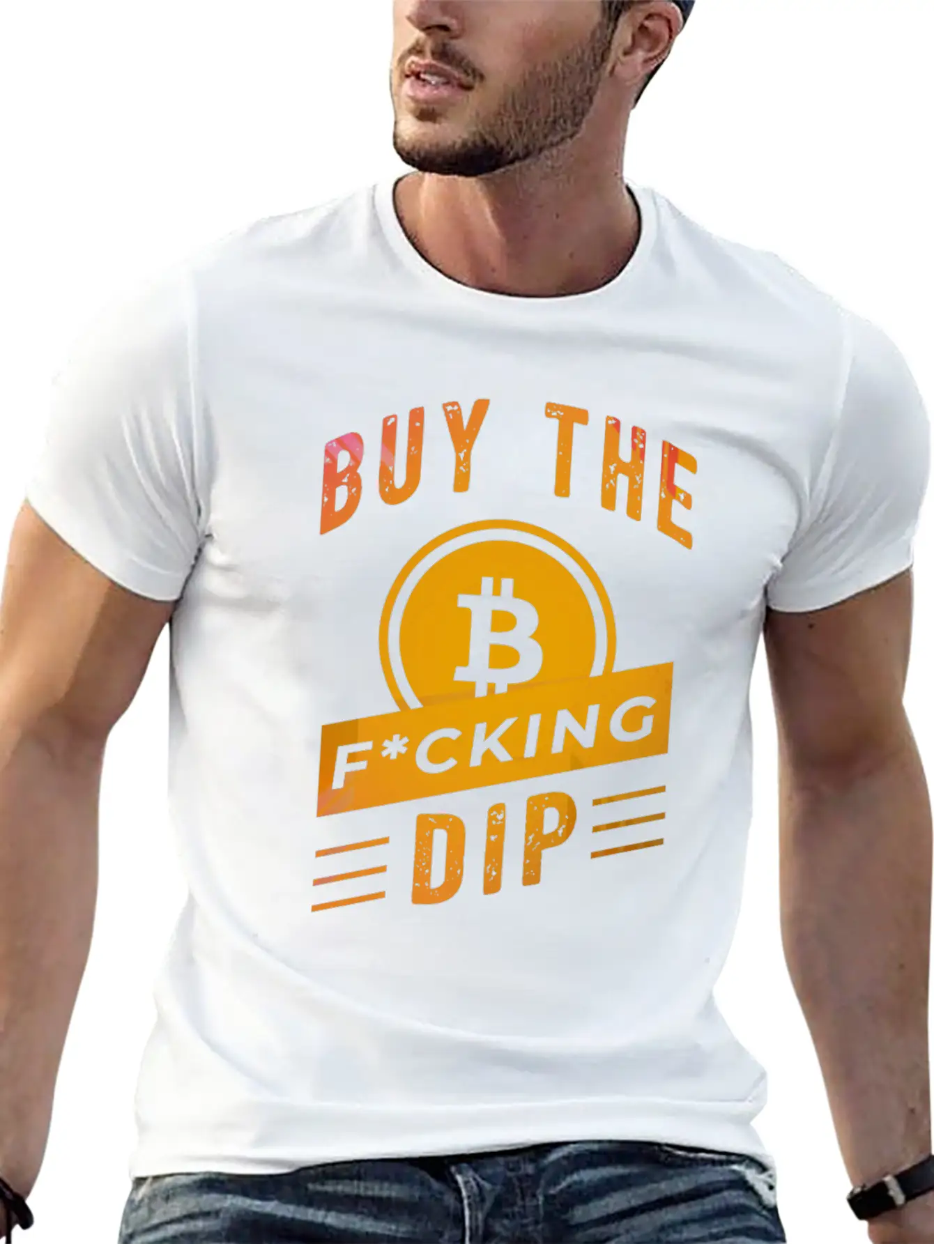 Bitcoin Crypto Father Dad Trader Crypto Trading Stylish Everyday T-Shirt – Unisex Basic Cotton Tee