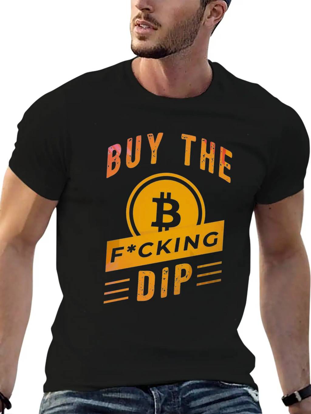 Bitcoin Crypto Father Dad Trader Crypto Trading Stylish Everyday T-Shirt – Unisex Basic Cotton Tee