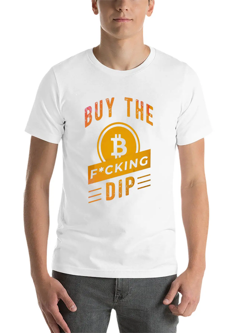 Bitcoin Crypto Father Dad Trader Crypto Trading Stylish Everyday T-Shirt – Unisex Basic Cotton Tee