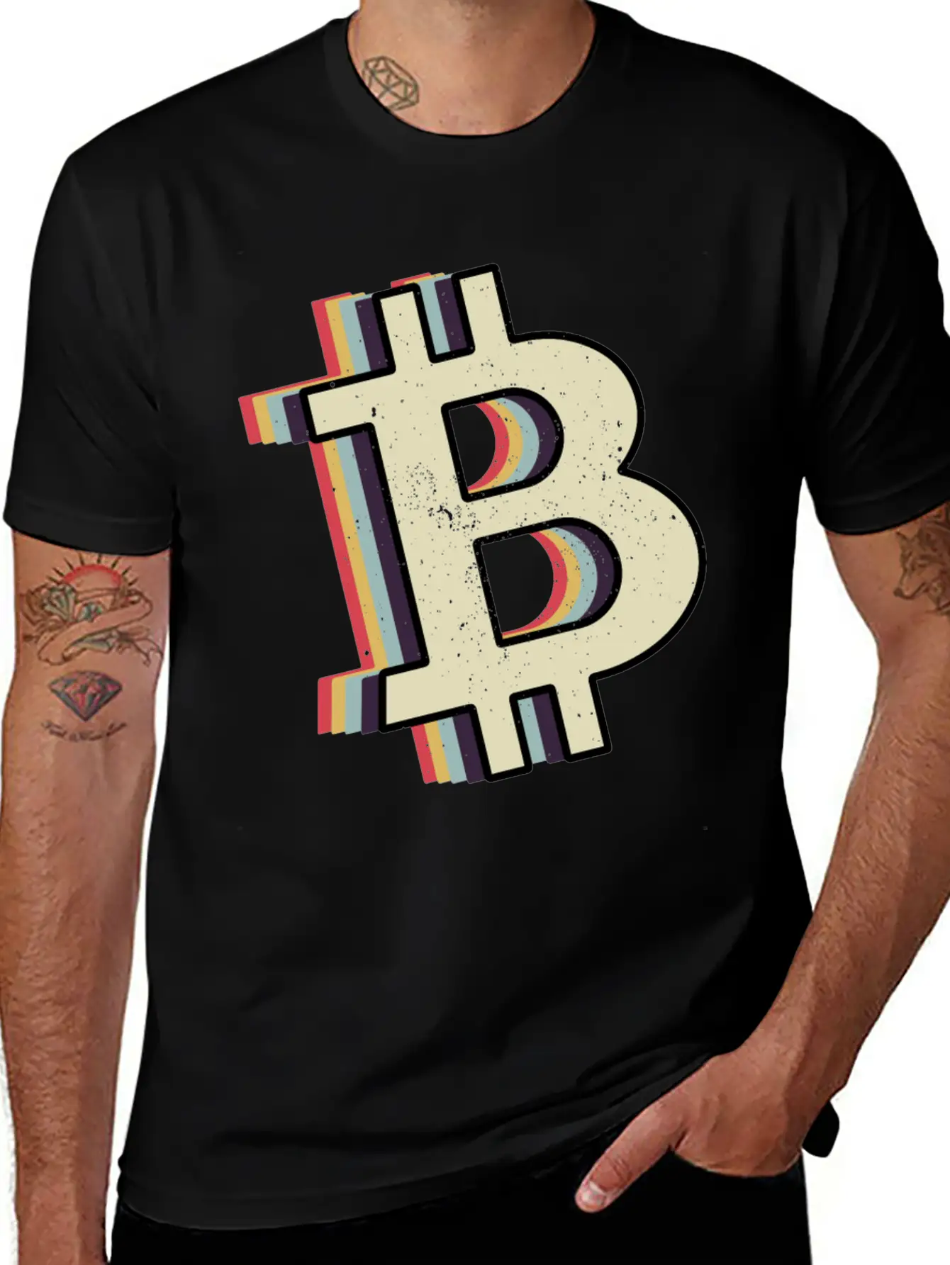 Bitcoin, Crypto Timeless Short Sleeve Tee – Comfy And Minimalist Design