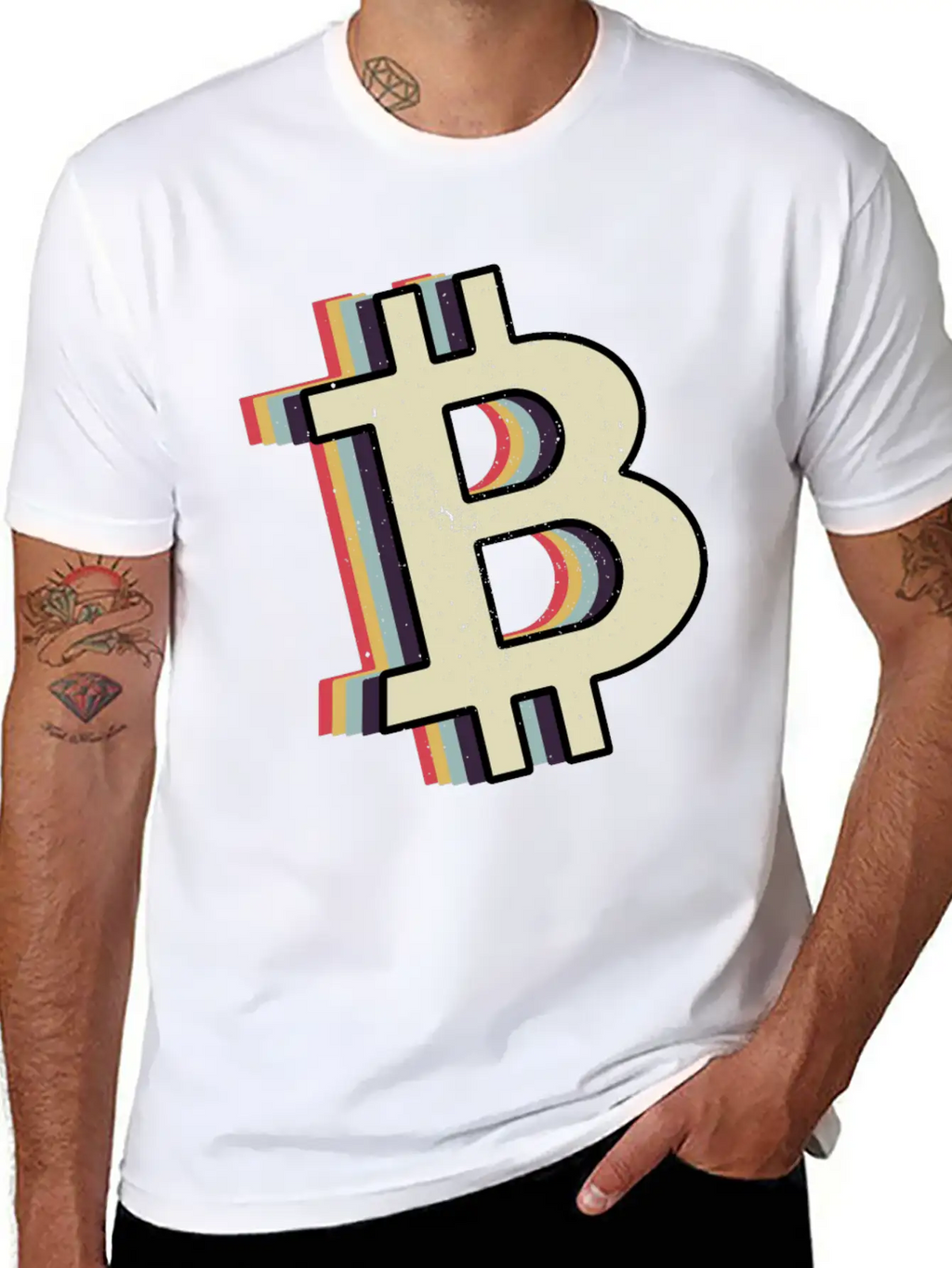 Bitcoin, Crypto Timeless Short Sleeve Tee – Comfy And Minimalist Design