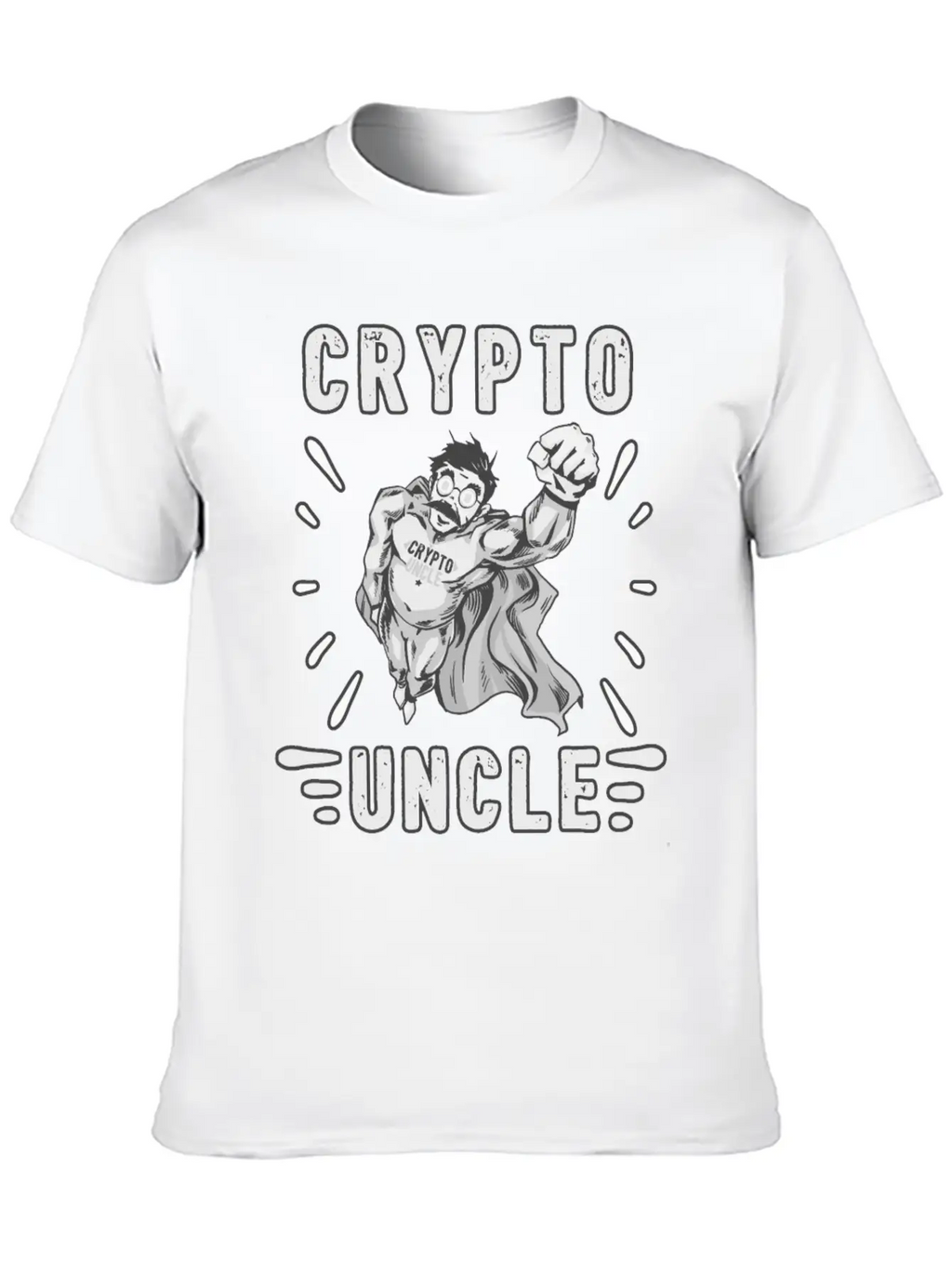 Bitcoin Crypto Uncle Cool Trader Crypto Eth Timeless Short Sleeve Tee – Comfy And Minimalist Design
