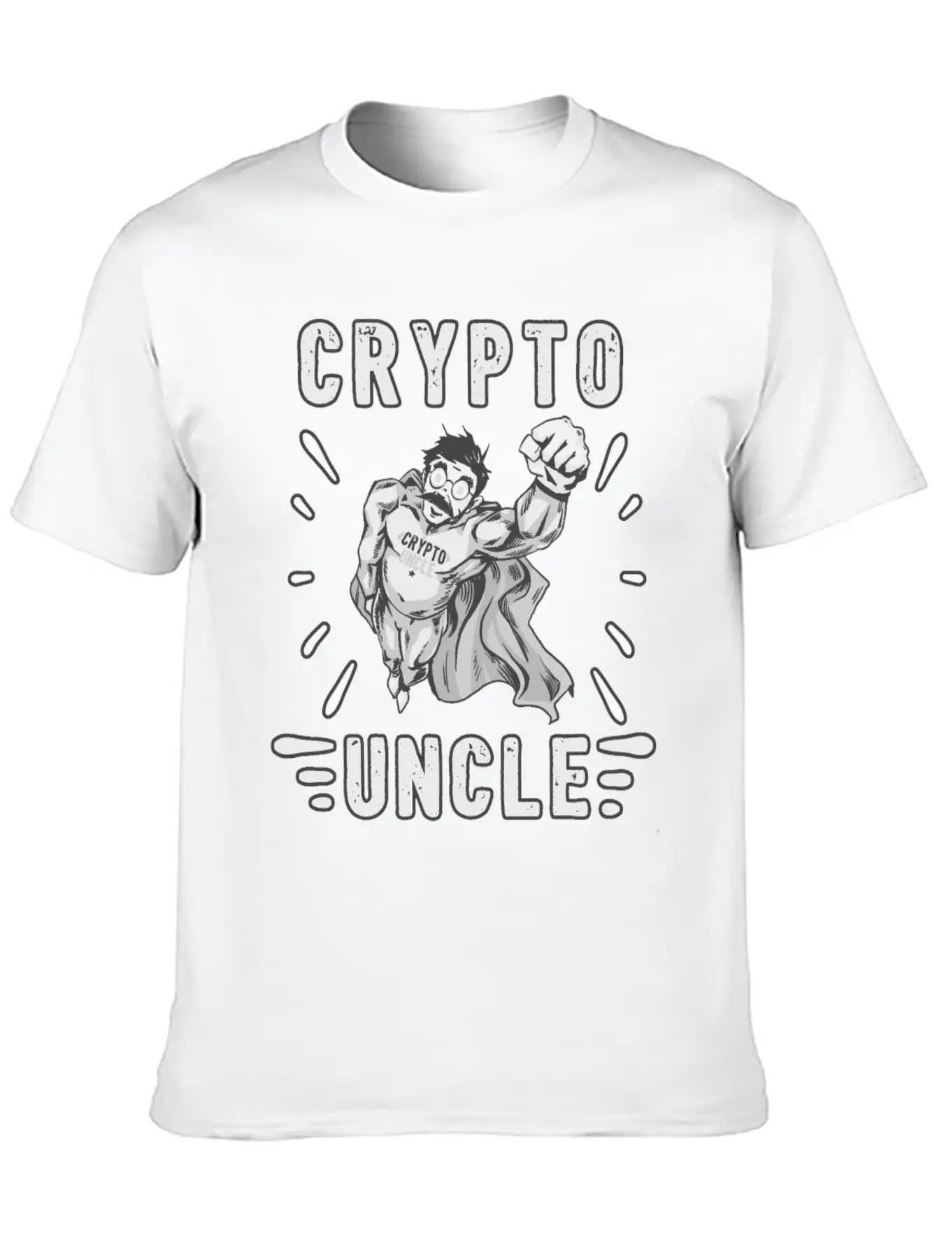Bitcoin Crypto Uncle Cool Trader Crypto Eth Timeless Short Sleeve Tee – Comfy And Minimalist Design
