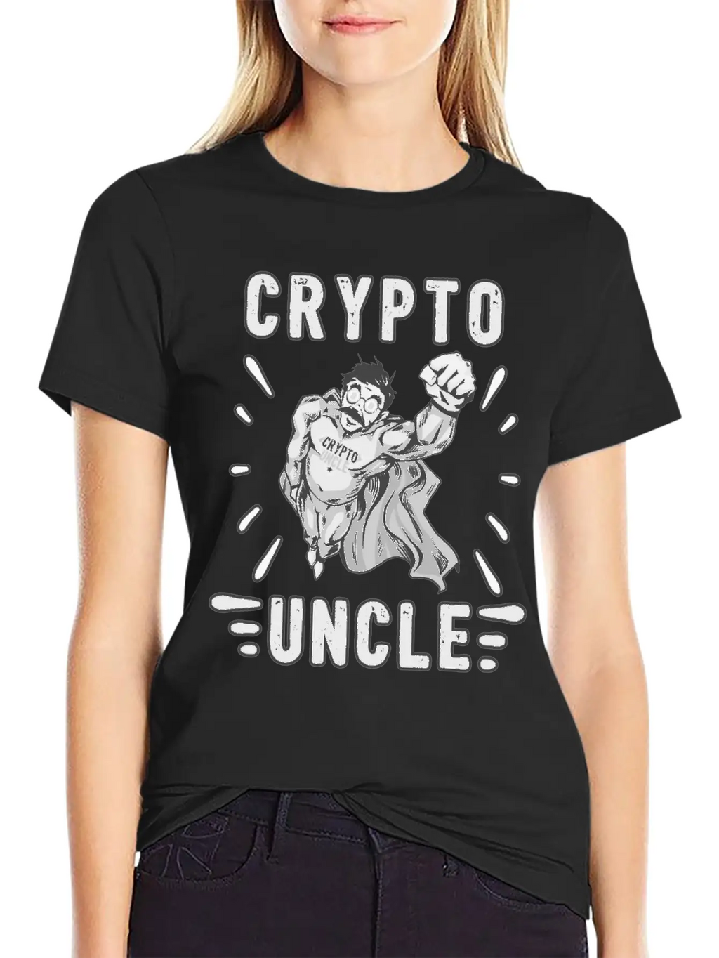 Bitcoin Crypto Uncle Cool Trader Crypto Eth Timeless Short Sleeve Tee – Comfy And Minimalist Design