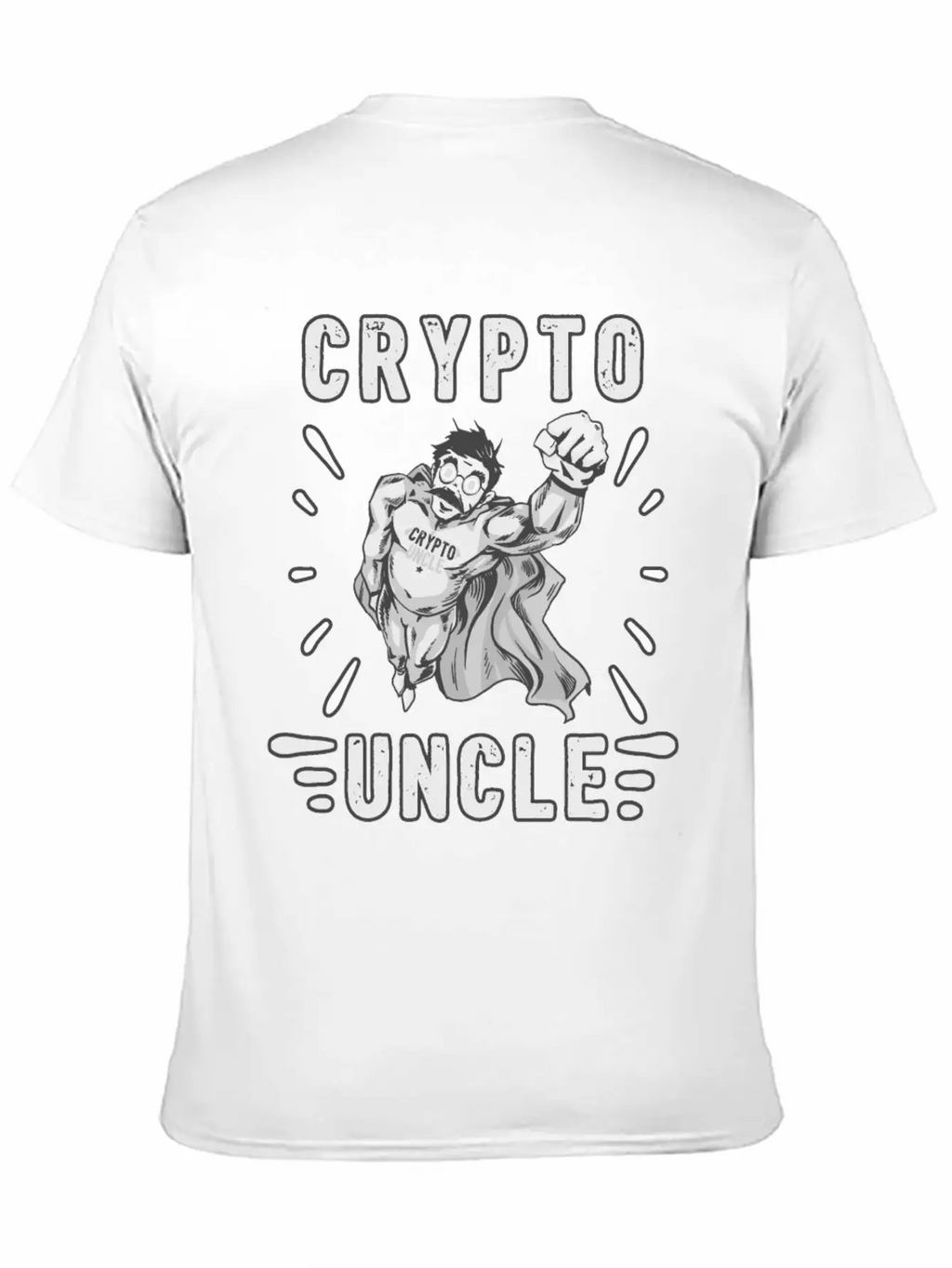Bitcoin Crypto Uncle Cool Trader Crypto Eth Timeless Short Sleeve Tee – Comfy And Minimalist Design