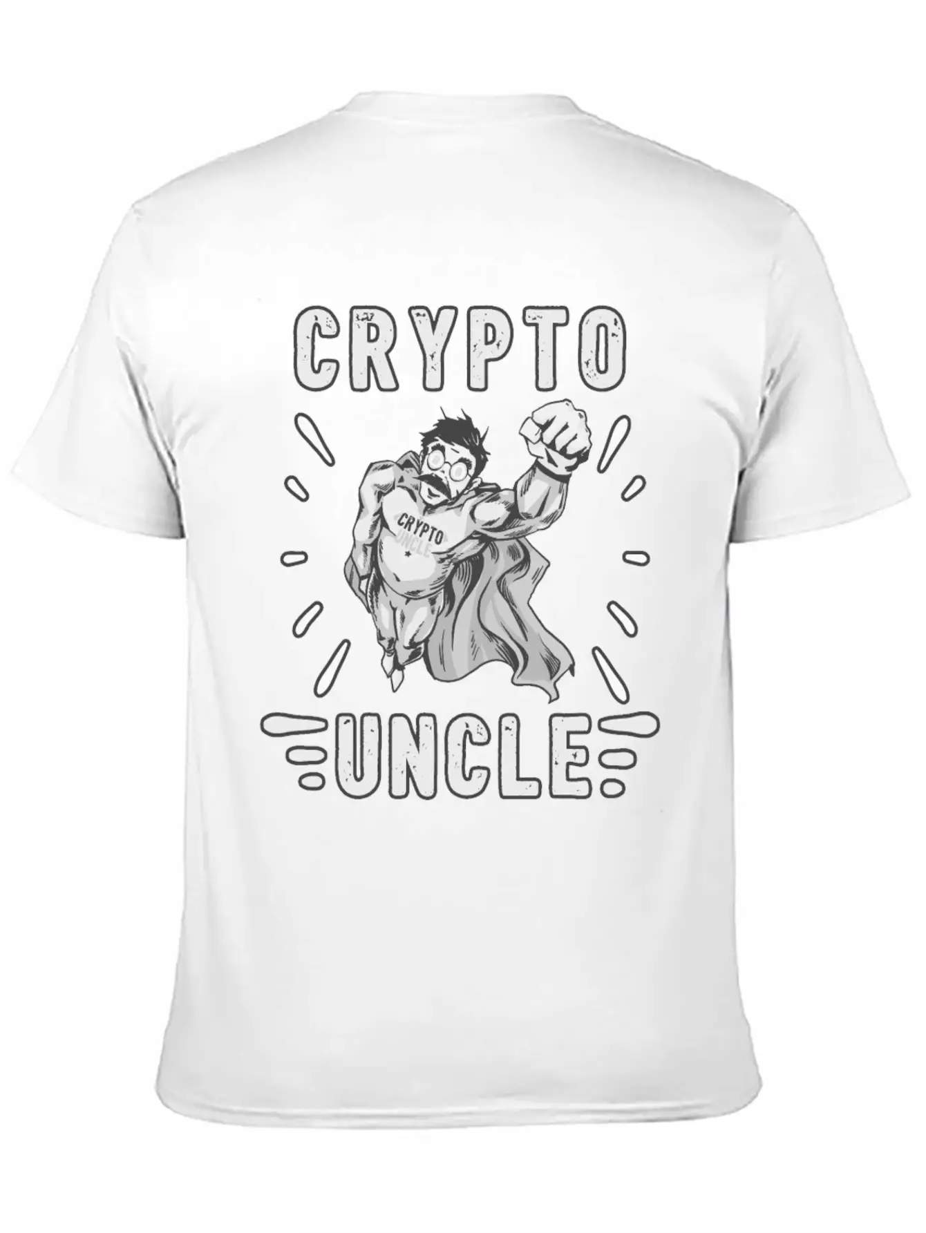 Bitcoin Crypto Uncle Cool Trader Crypto Eth Timeless Short Sleeve Tee – Comfy And Minimalist Design