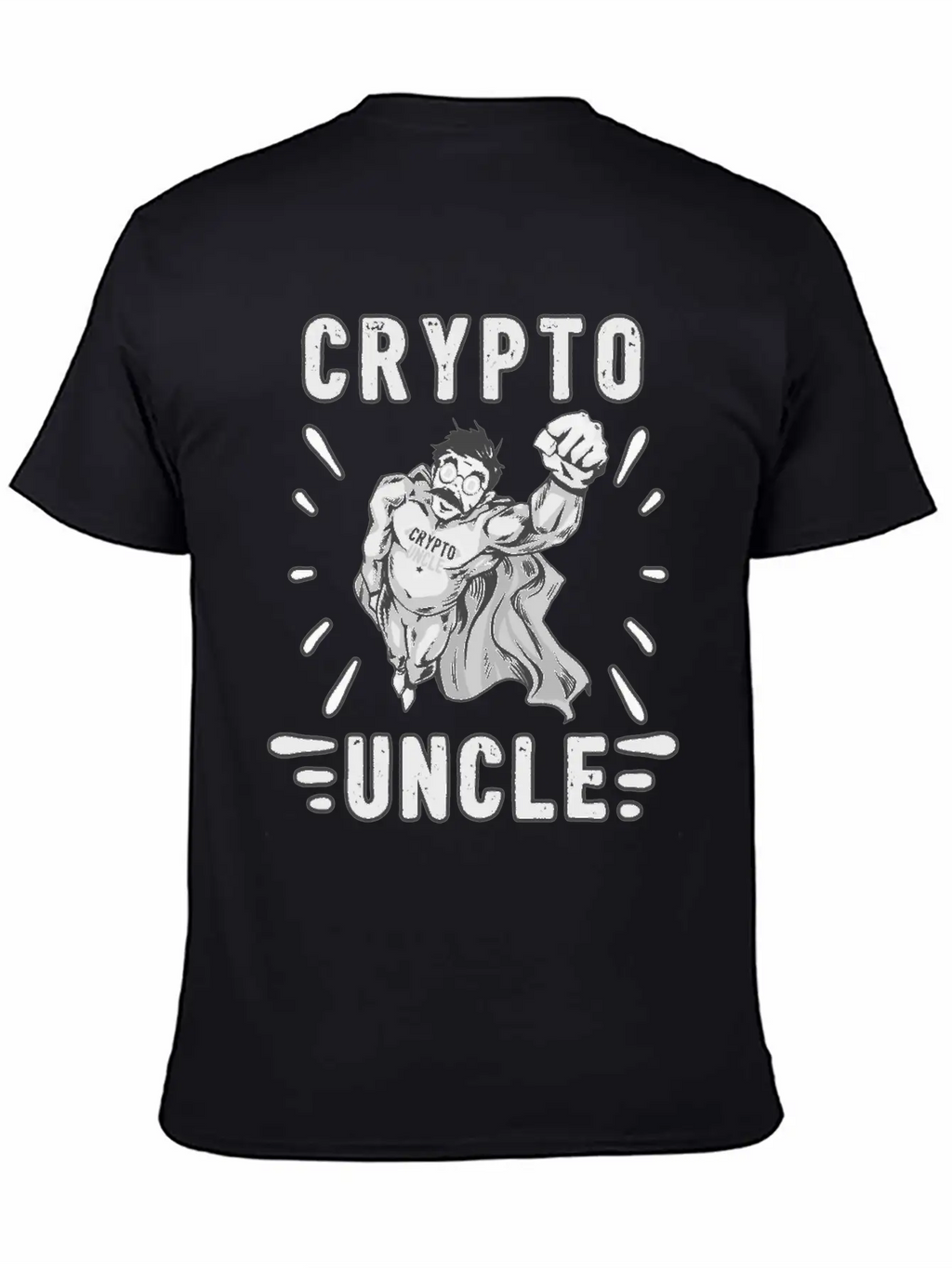 Bitcoin Crypto Uncle Cool Trader Crypto Eth Timeless Short Sleeve Tee – Comfy And Minimalist Design