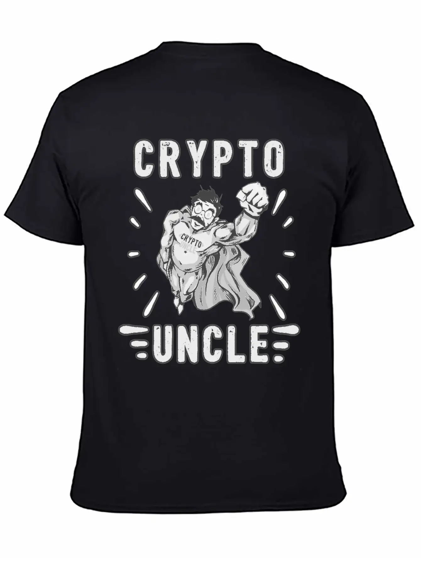 Bitcoin Crypto Uncle Cool Trader Crypto Eth Timeless Short Sleeve Tee – Comfy And Minimalist Design