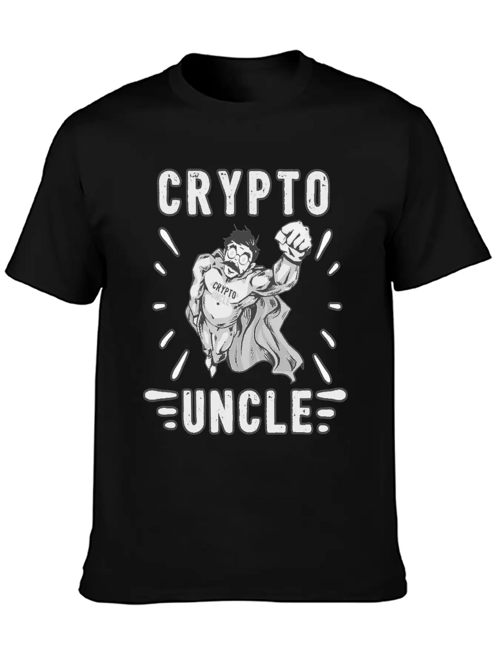 Bitcoin Crypto Uncle Cool Trader Crypto Eth Timeless Short Sleeve Tee – Comfy And Minimalist Design