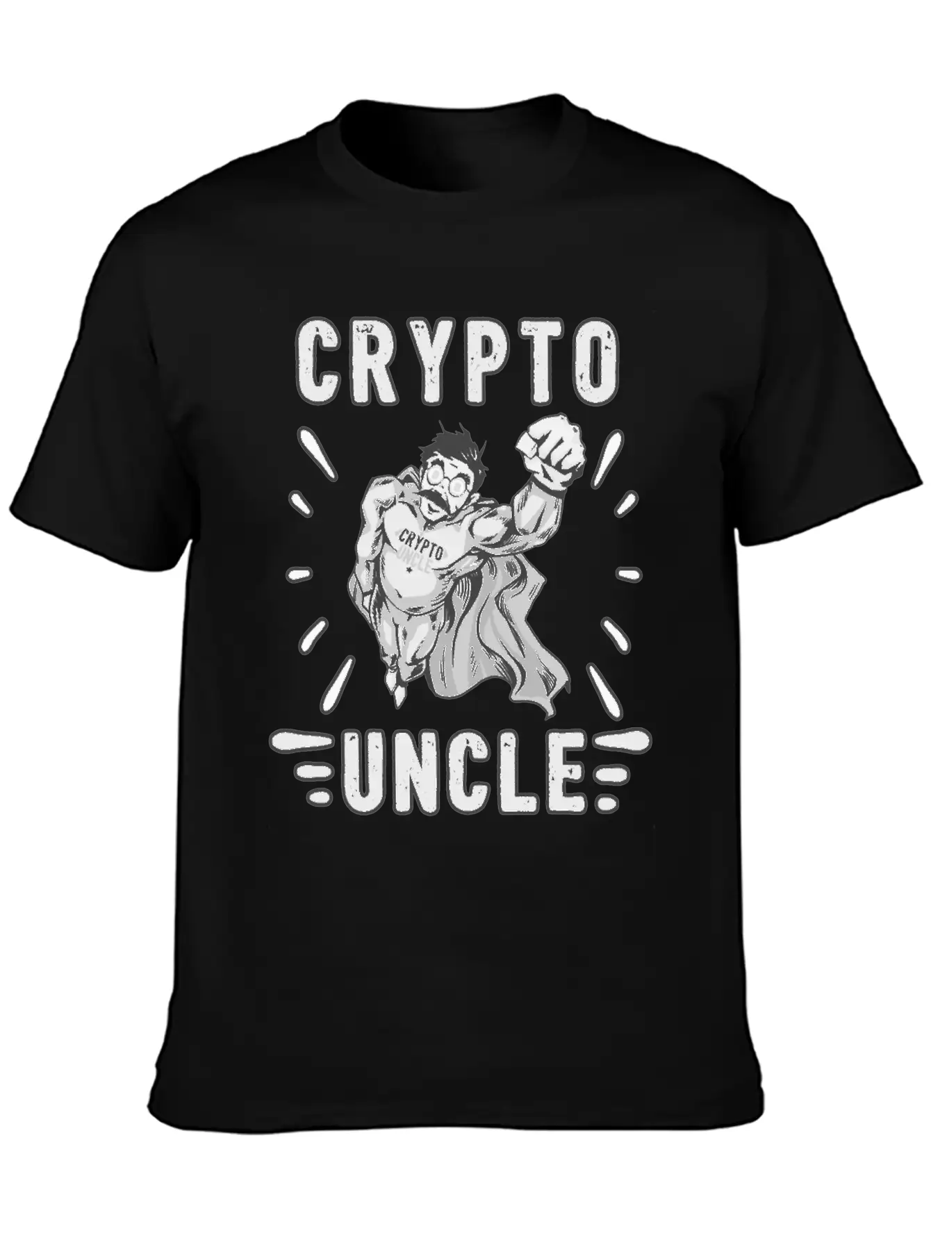 Bitcoin Crypto Uncle Cool Trader Crypto Eth Timeless Short Sleeve Tee – Comfy And Minimalist Design