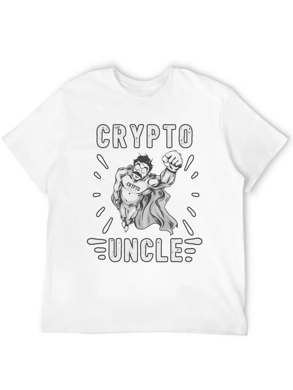 Bitcoin Crypto Uncle Cool Trader Crypto Eth Timeless Short Sleeve Tee – Comfy And Minimalist Design