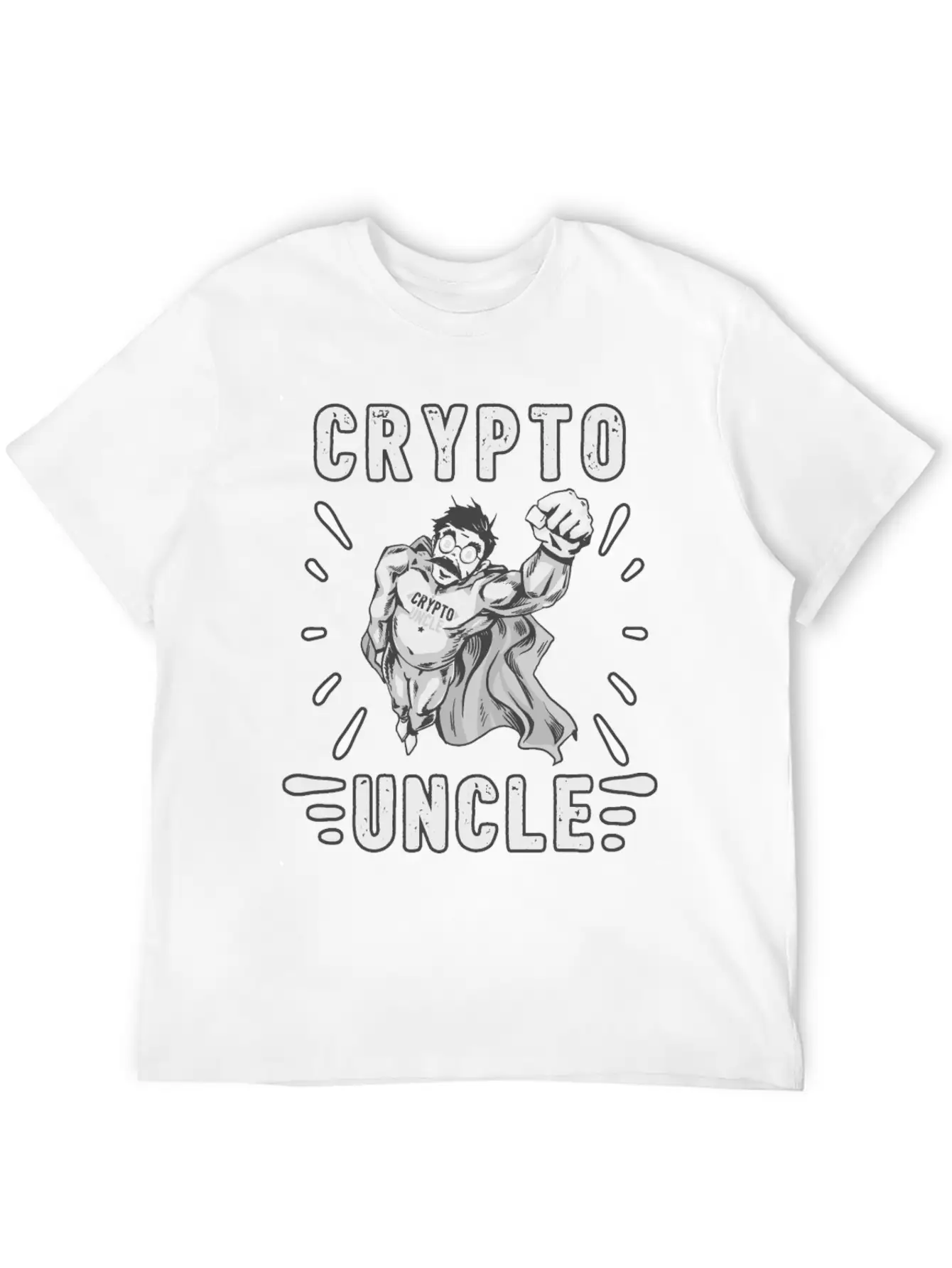 Bitcoin Crypto Uncle Cool Trader Crypto Eth Timeless Short Sleeve Tee – Comfy And Minimalist Design