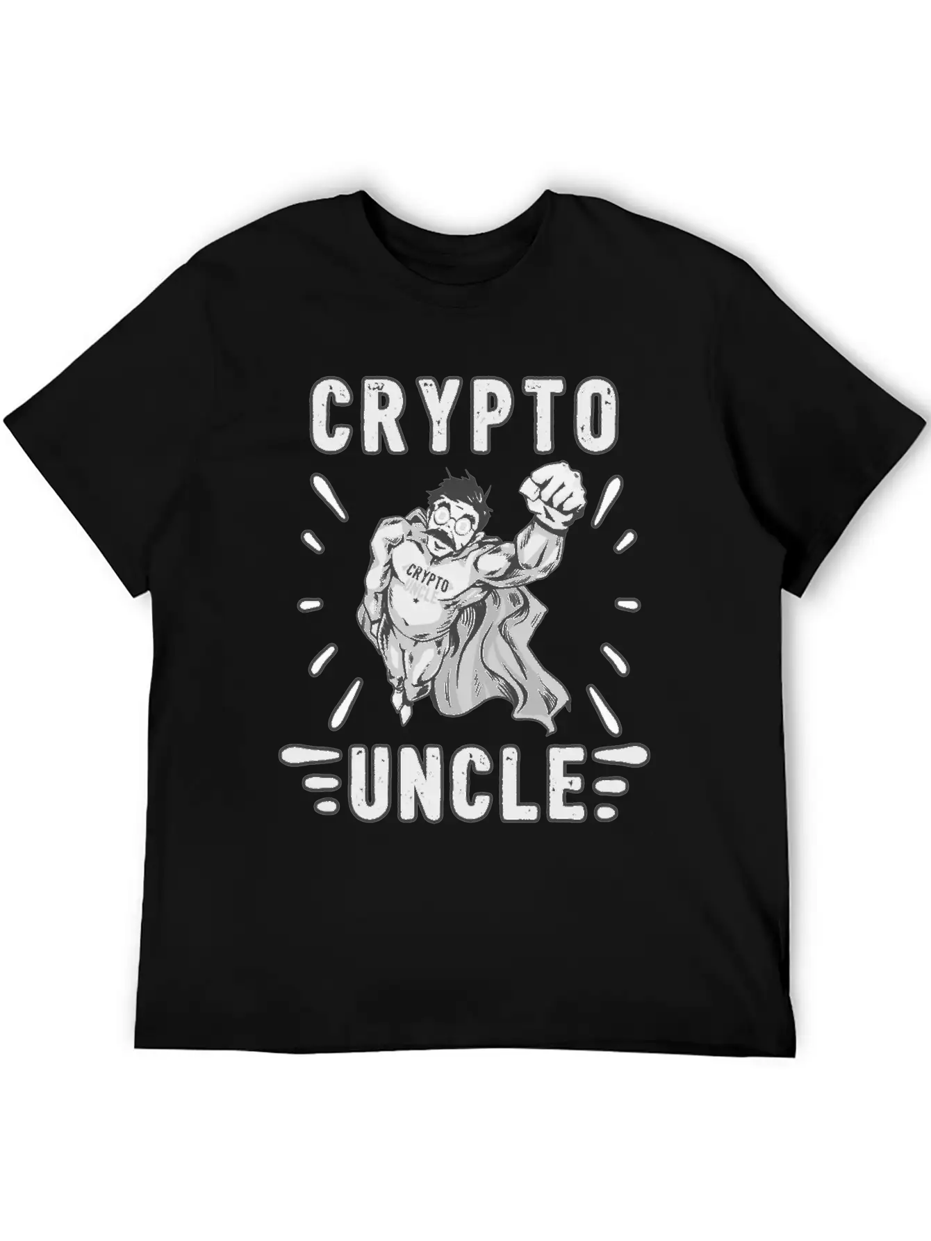Bitcoin Crypto Uncle Cool Trader Crypto Eth Timeless Short Sleeve Tee – Comfy And Minimalist Design