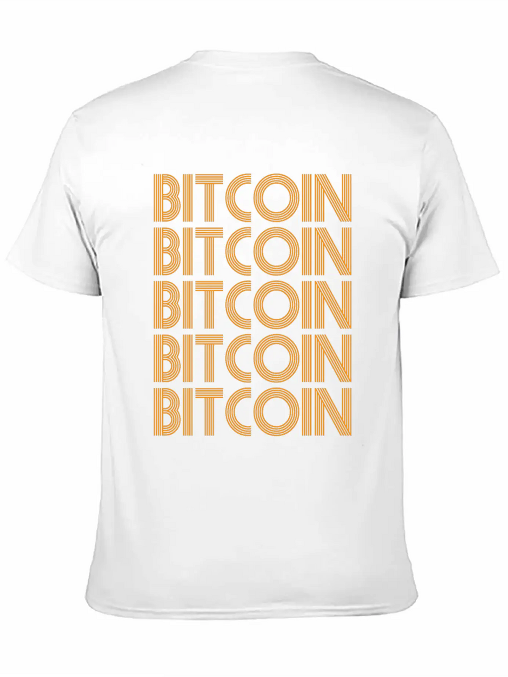 Bitcoin Cryptocurrency - Bitcoins Breathable Soft Cotton T-Shirt – Timeless Casual Look