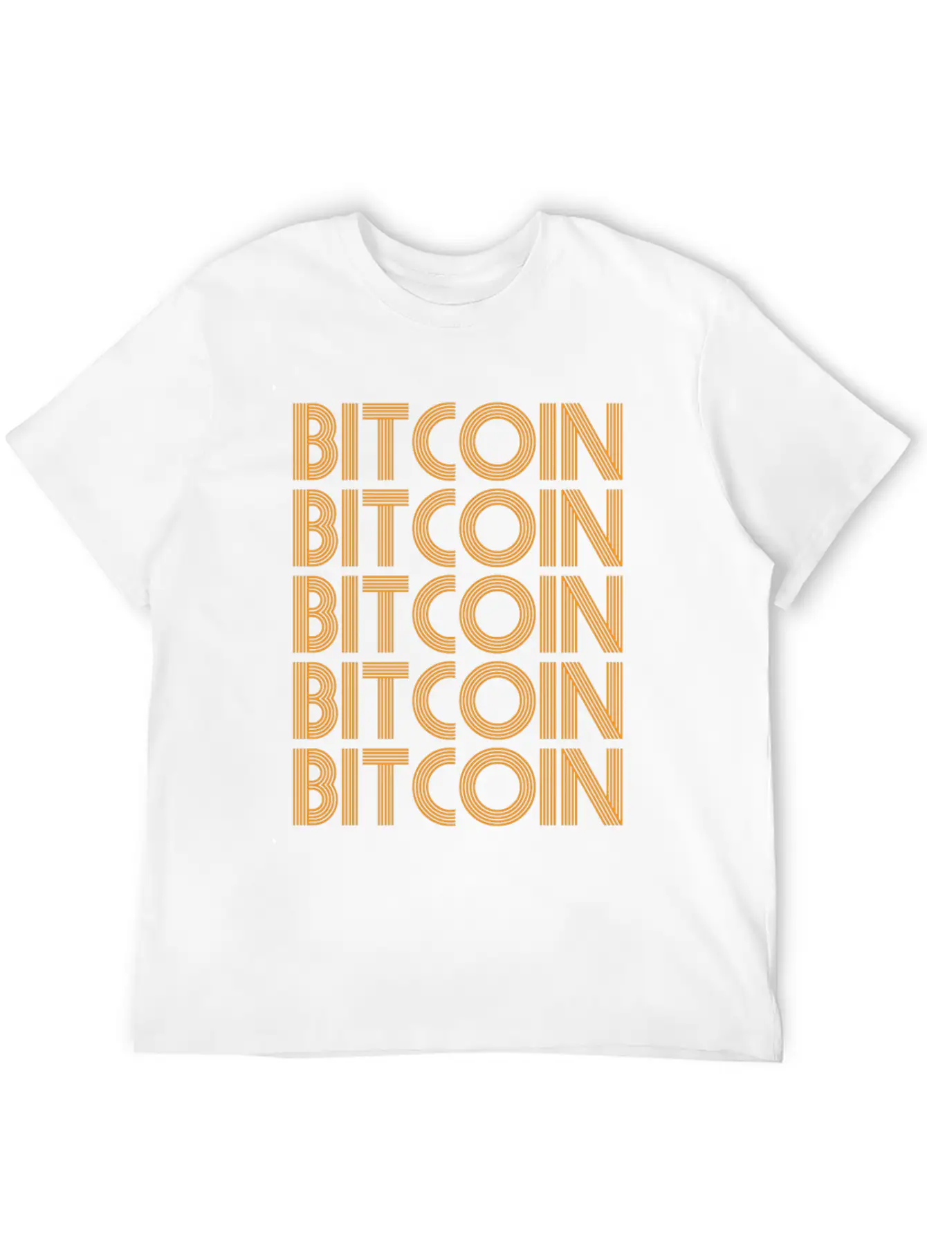 Bitcoin Cryptocurrency - Bitcoins Breathable Soft Cotton T-Shirt – Timeless Casual Look
