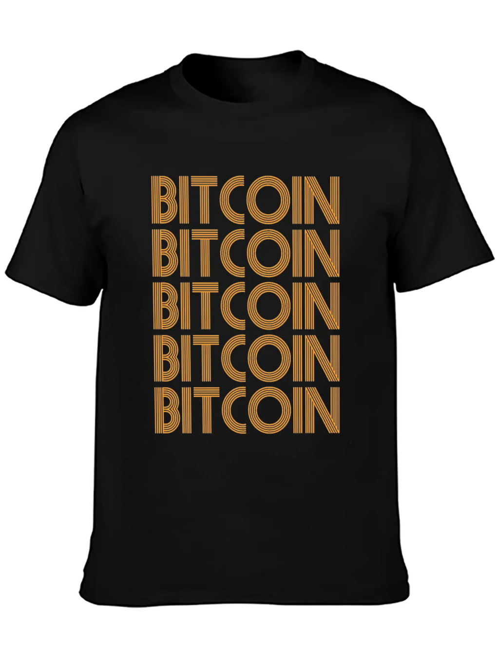 Bitcoin Cryptocurrency - Bitcoins Breathable Soft Cotton T-Shirt – Timeless Casual Look