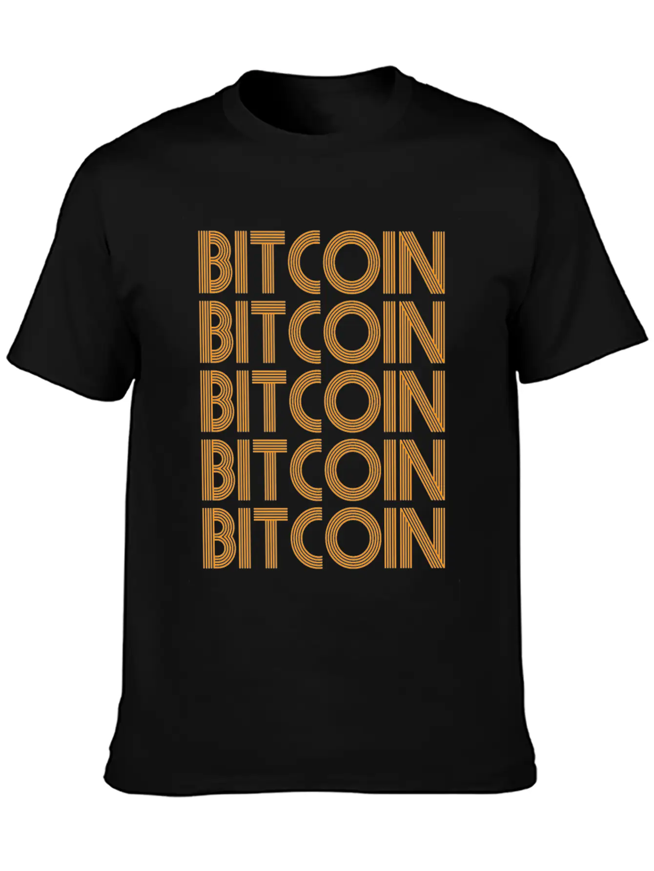 Bitcoin Cryptocurrency - Bitcoins Breathable Soft Cotton T-Shirt – Timeless Casual Look