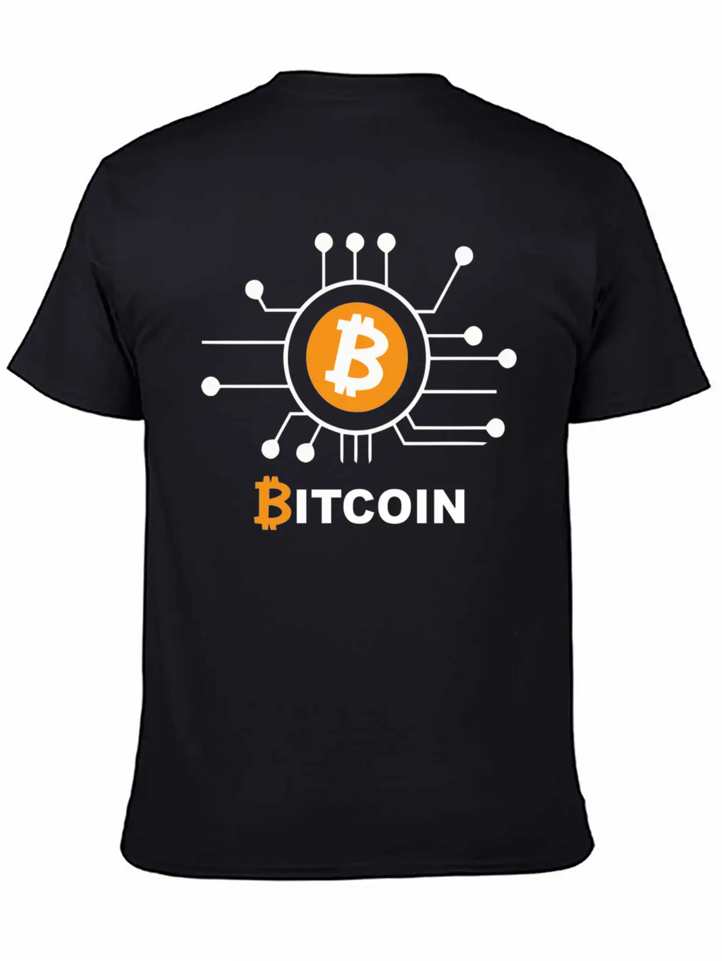 Bitcoin Cryptocurrency Timeless Short Sleeve Tee – Comfy And Minimalist Design