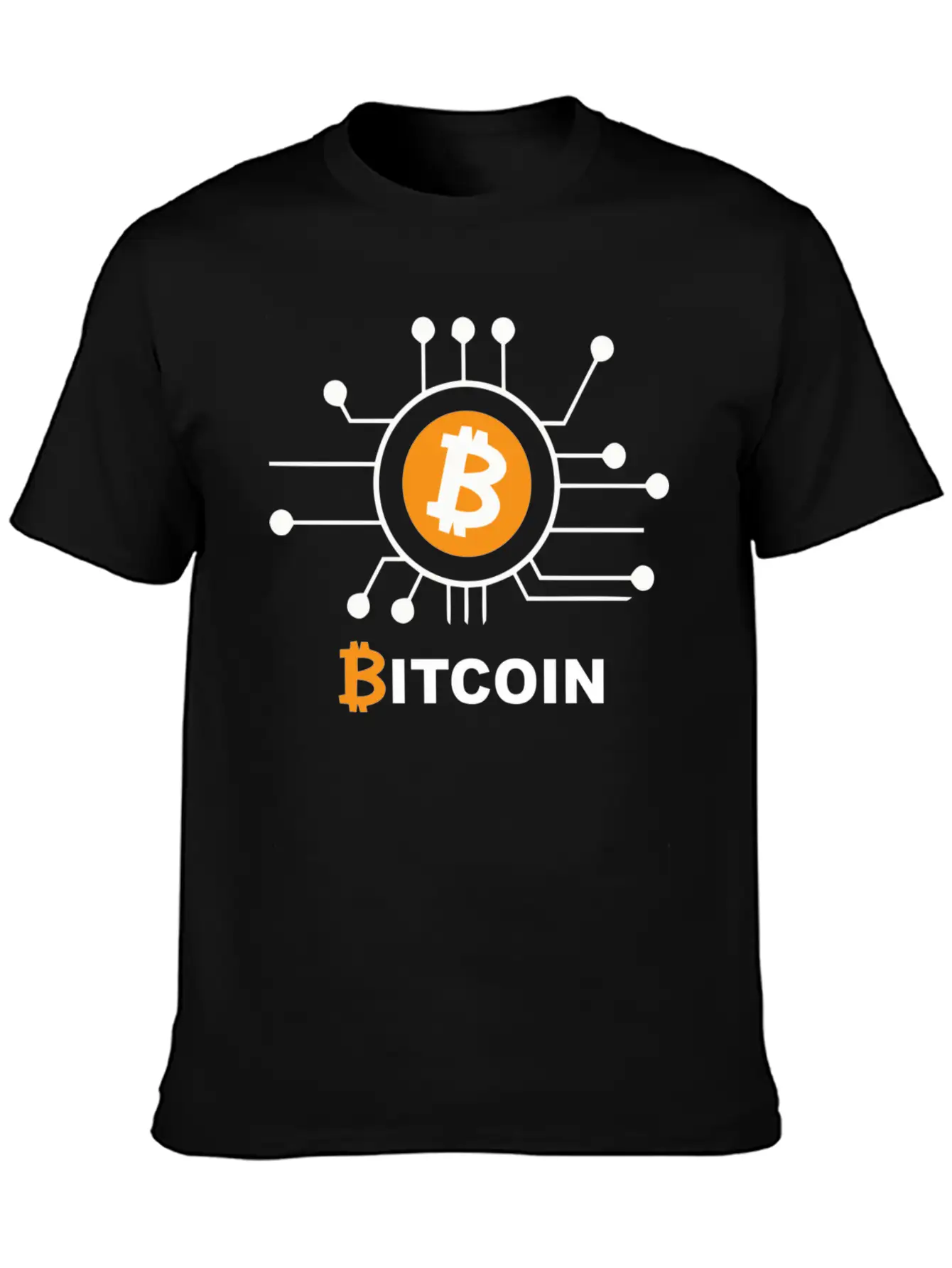Bitcoin Cryptocurrency Timeless Short Sleeve Tee – Comfy And Minimalist Design