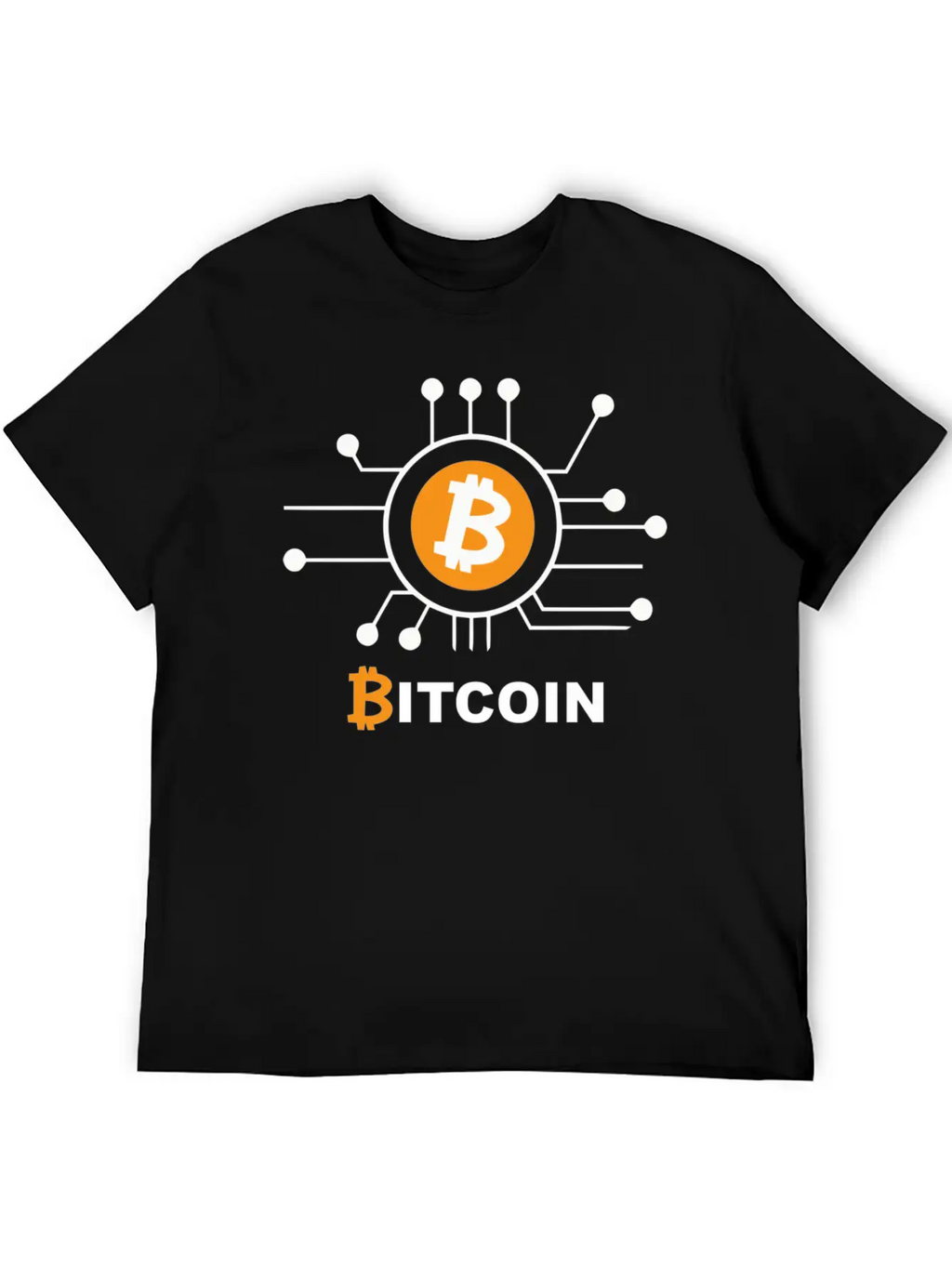 Bitcoin Cryptocurrency Unisex Casual T-Shirt – Clean Design For Daily Comfort