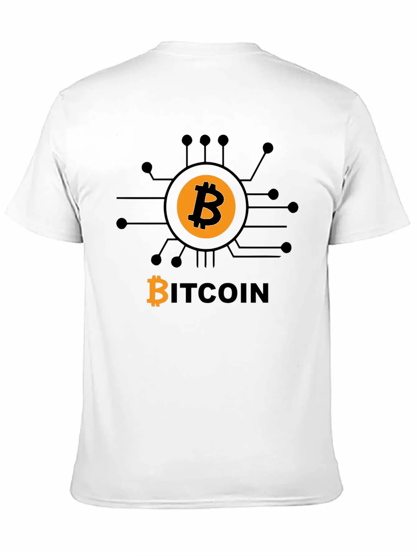Bitcoin Cryptocurrency Unisex Casual T-Shirt – Clean Design For Daily Comfort