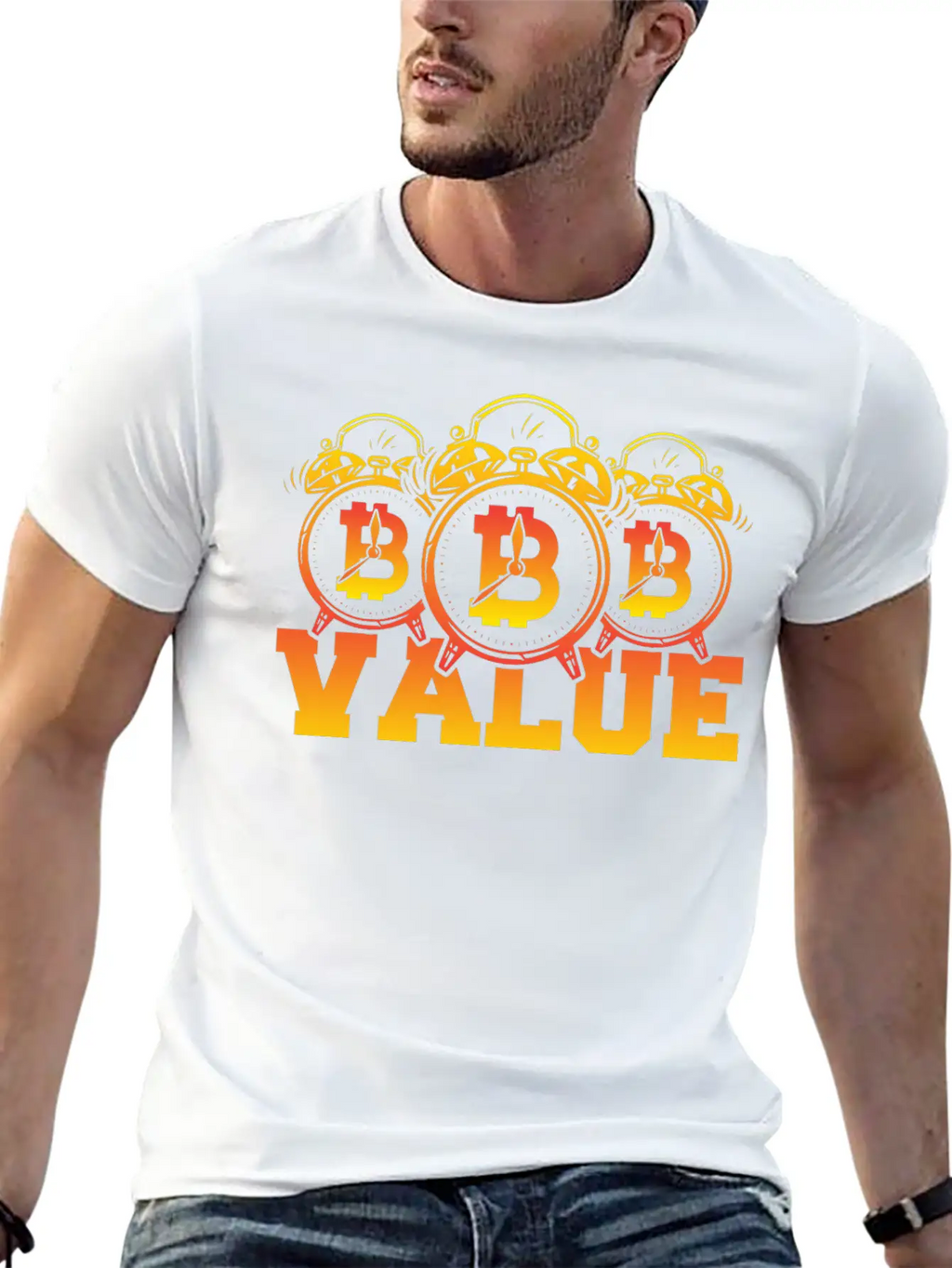 Bitcoin, Dollar, Value, Prediction Timeless Short Sleeve Tee – Comfy And Minimalist Design