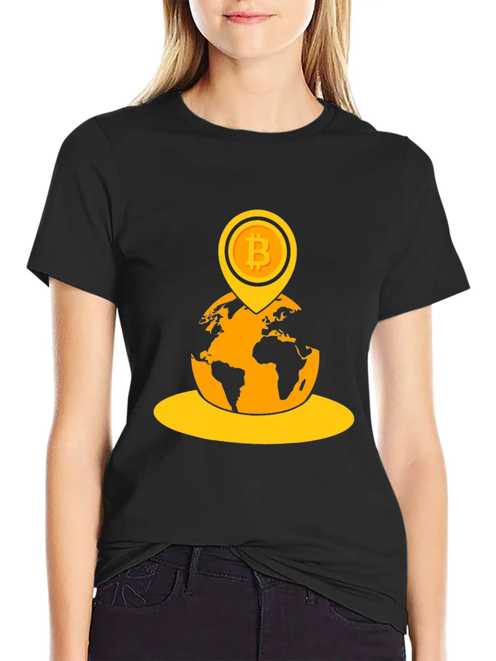Bitcoin Game To The Moon Rocket Hodl Fun Gift Idea Breathable Soft Cotton T-Shirt – Timeless Casual Look