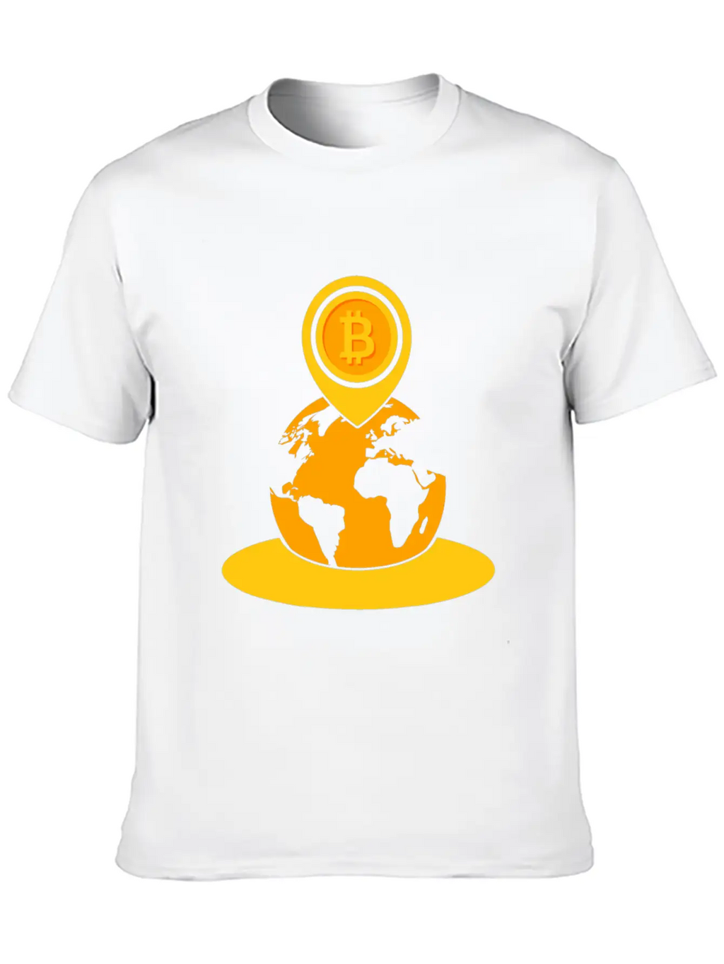 Bitcoin Game To The Moon Rocket Hodl Fun Gift Idea Breathable Soft Cotton T-Shirt – Timeless Casual Look