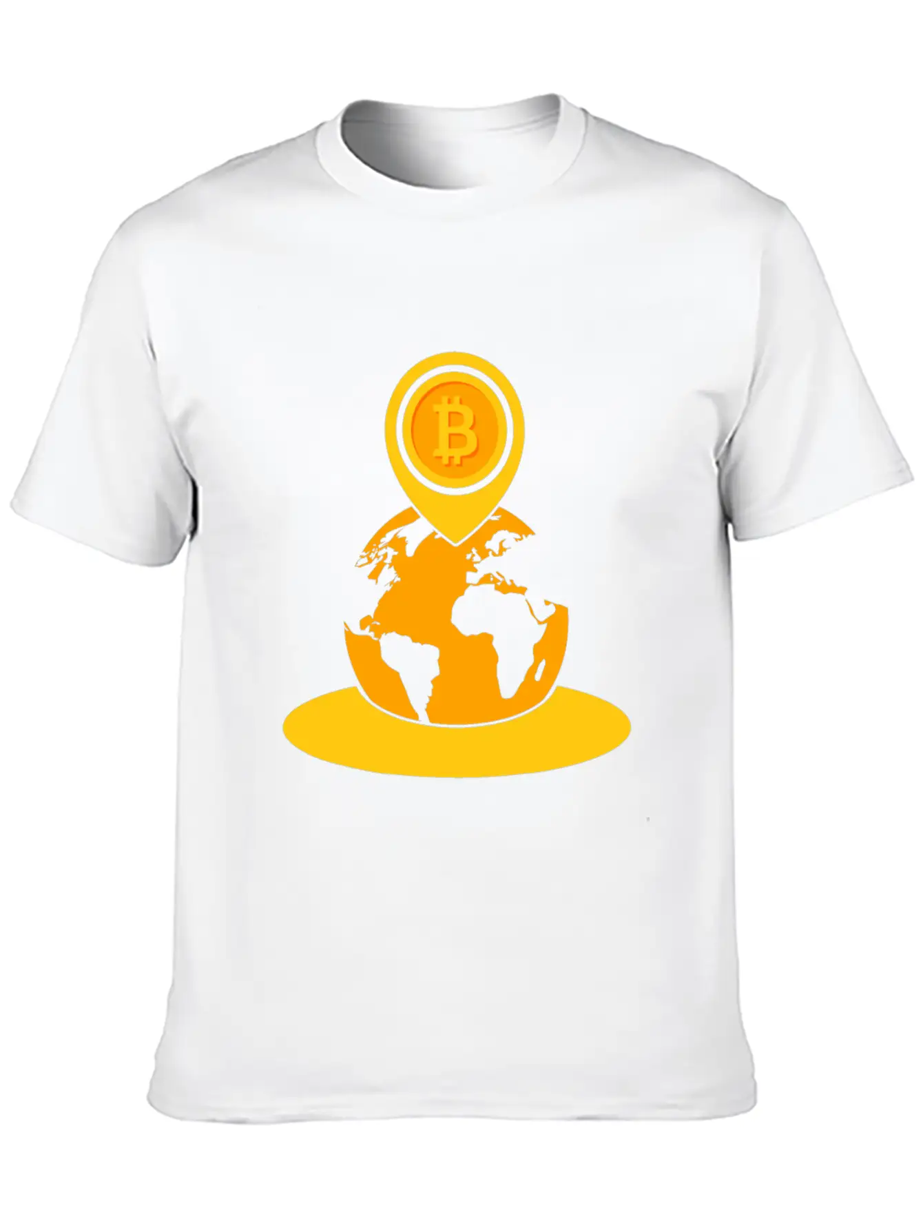 Bitcoin Game To The Moon Rocket Hodl Fun Gift Idea Breathable Soft Cotton T-Shirt – Timeless Casual Look