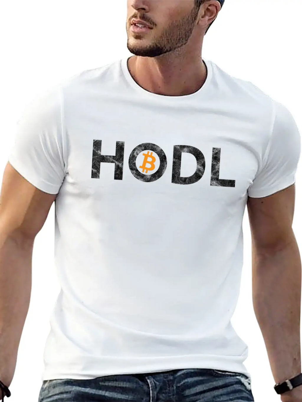 Bitcoin HODL - Bitcoin Hold TShirt Timeless Short Sleeve Tee – Comfy And Minimalist Design