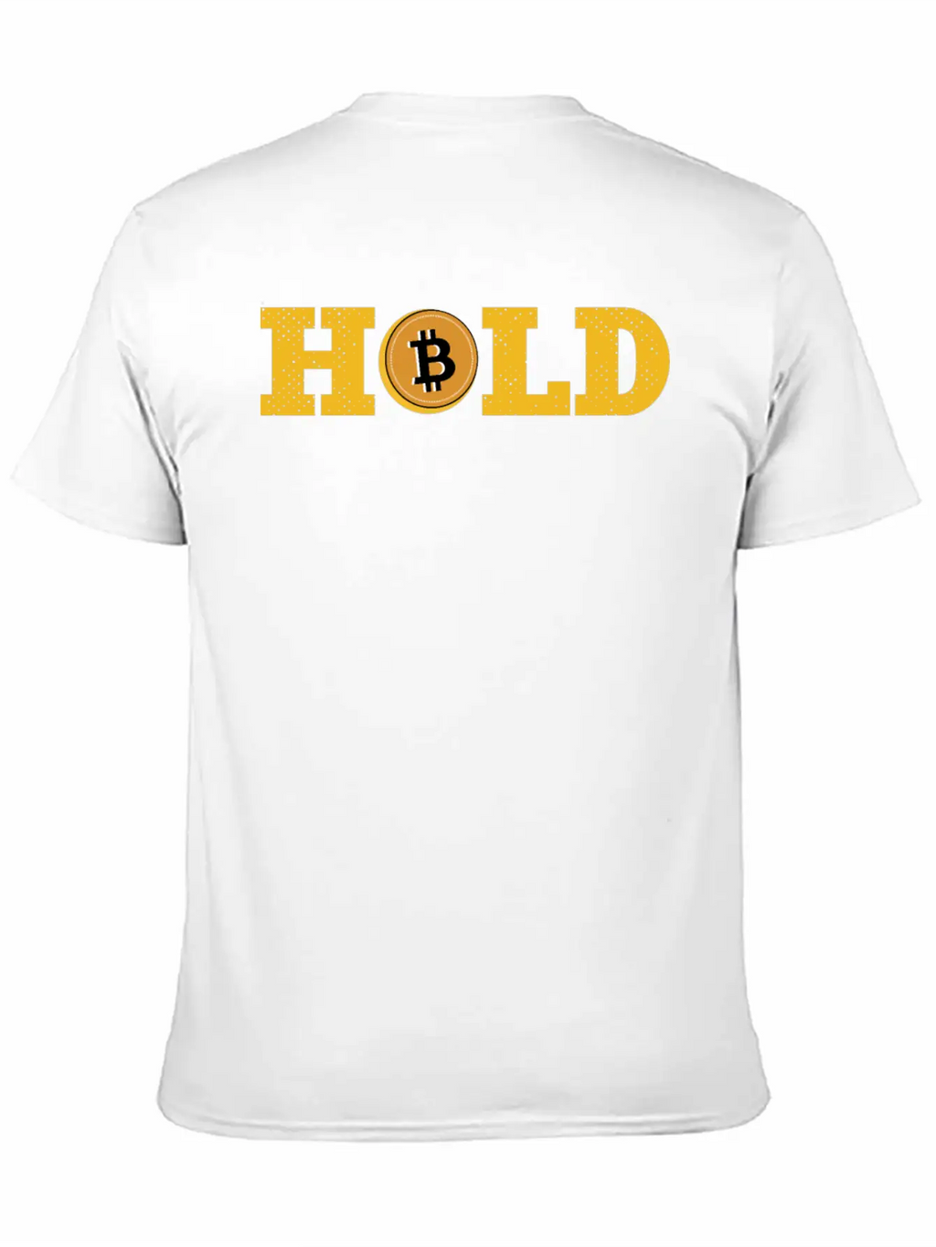 Bitcoin, Hold, Cryptocurrency Relaxed Everyday Tee – Lightweight And Durable Cotton