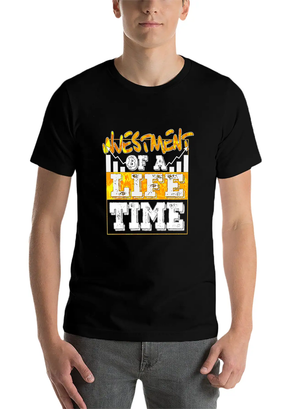 Bitcoin Is My Best Investment Essential Cotton Tee For Daily Outfits – Unisex Style