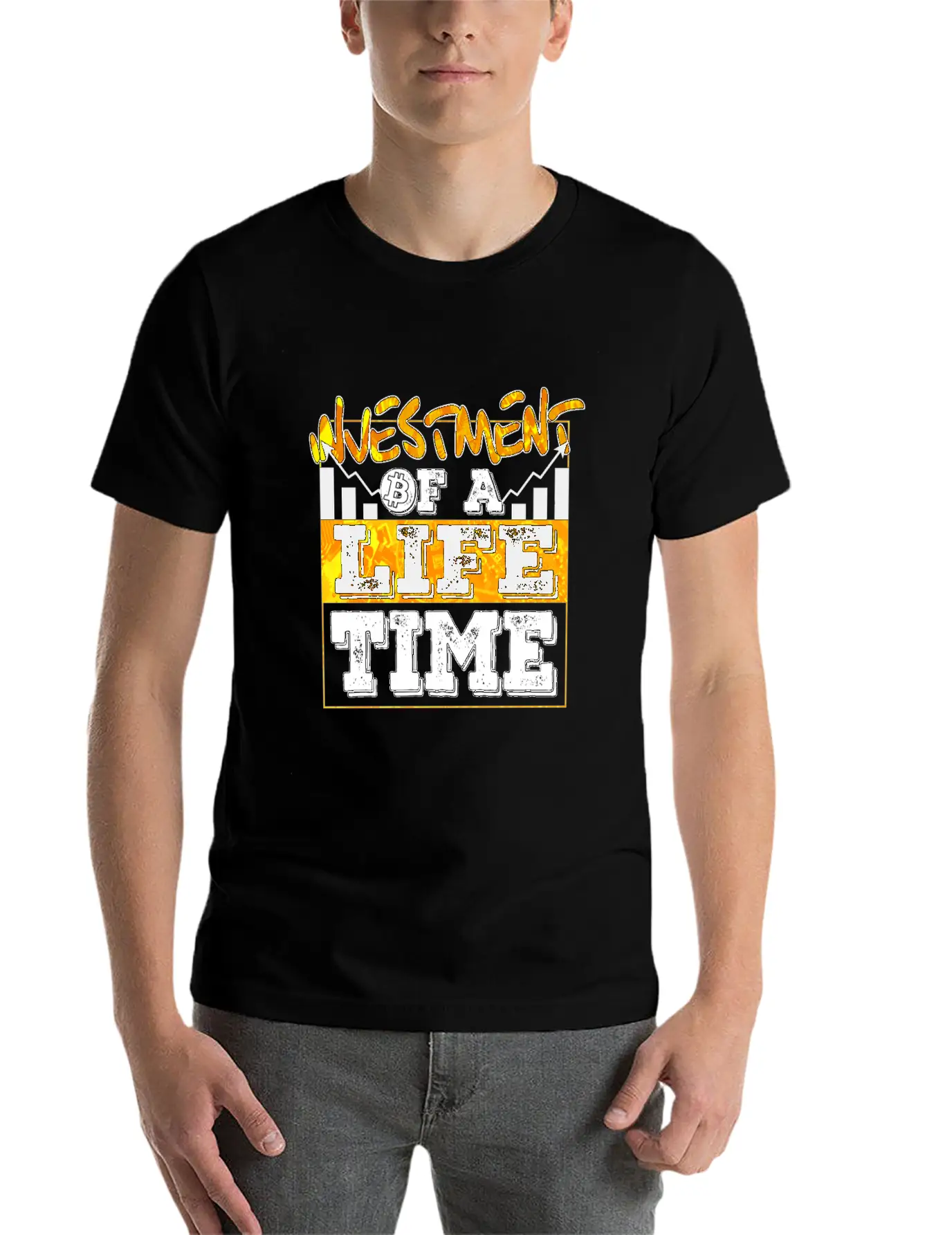 Bitcoin Is My Best Investment Essential Cotton Tee For Daily Outfits – Unisex Style