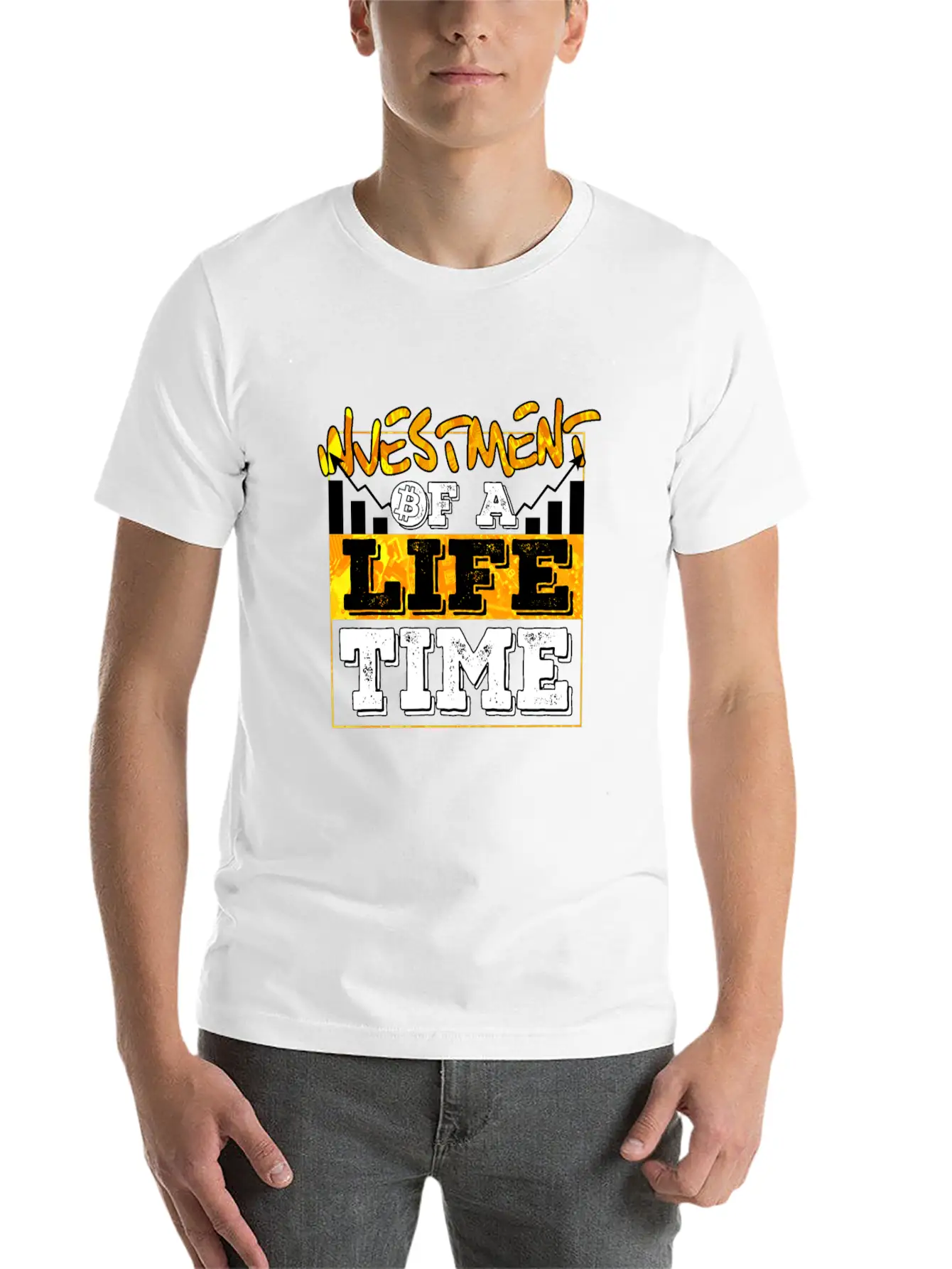 Bitcoin Is My Best Investment Essential Cotton Tee For Daily Outfits – Unisex Style