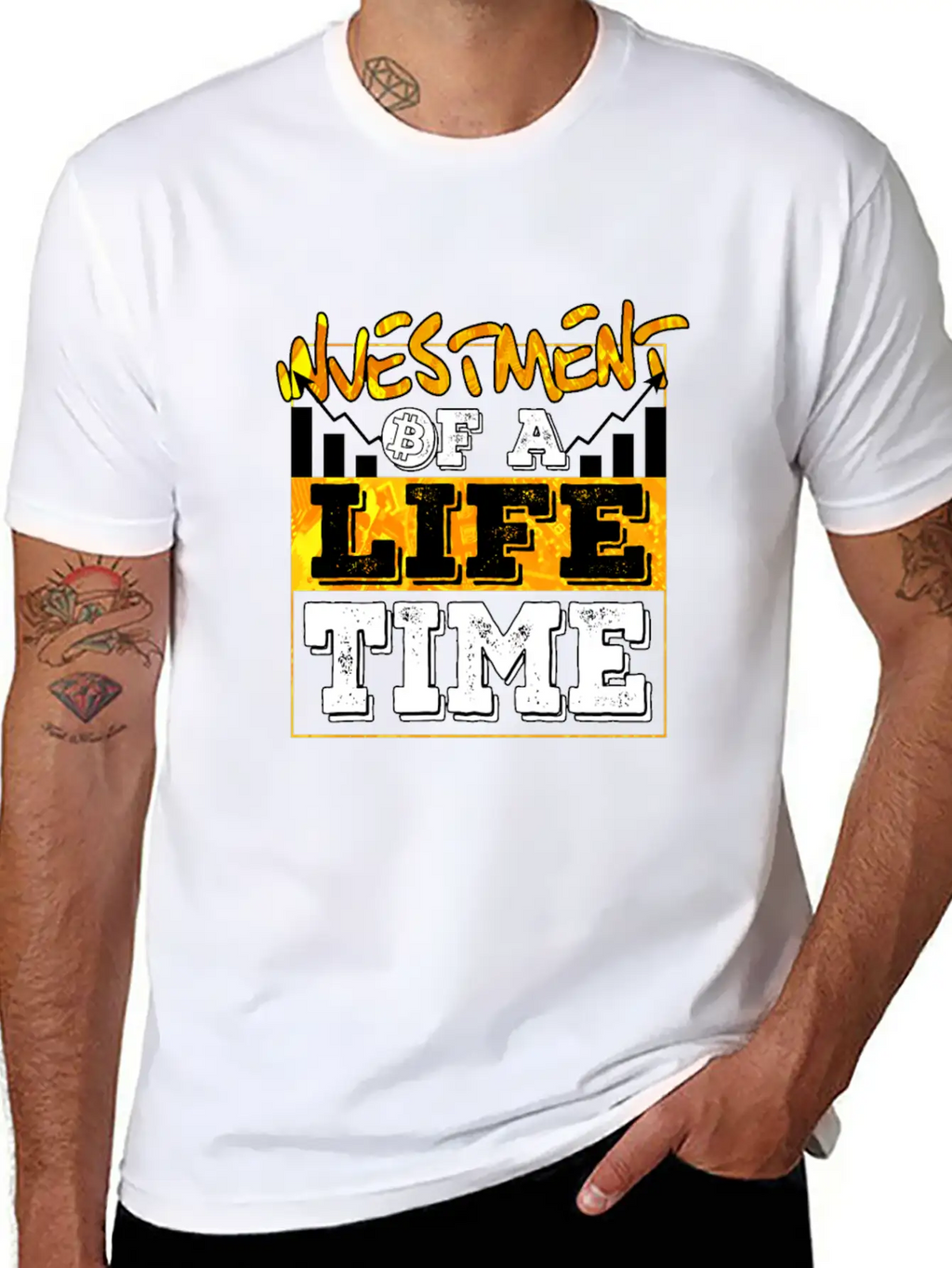 Bitcoin Is My Best Investment Essential Cotton Tee For Daily Outfits – Unisex Style