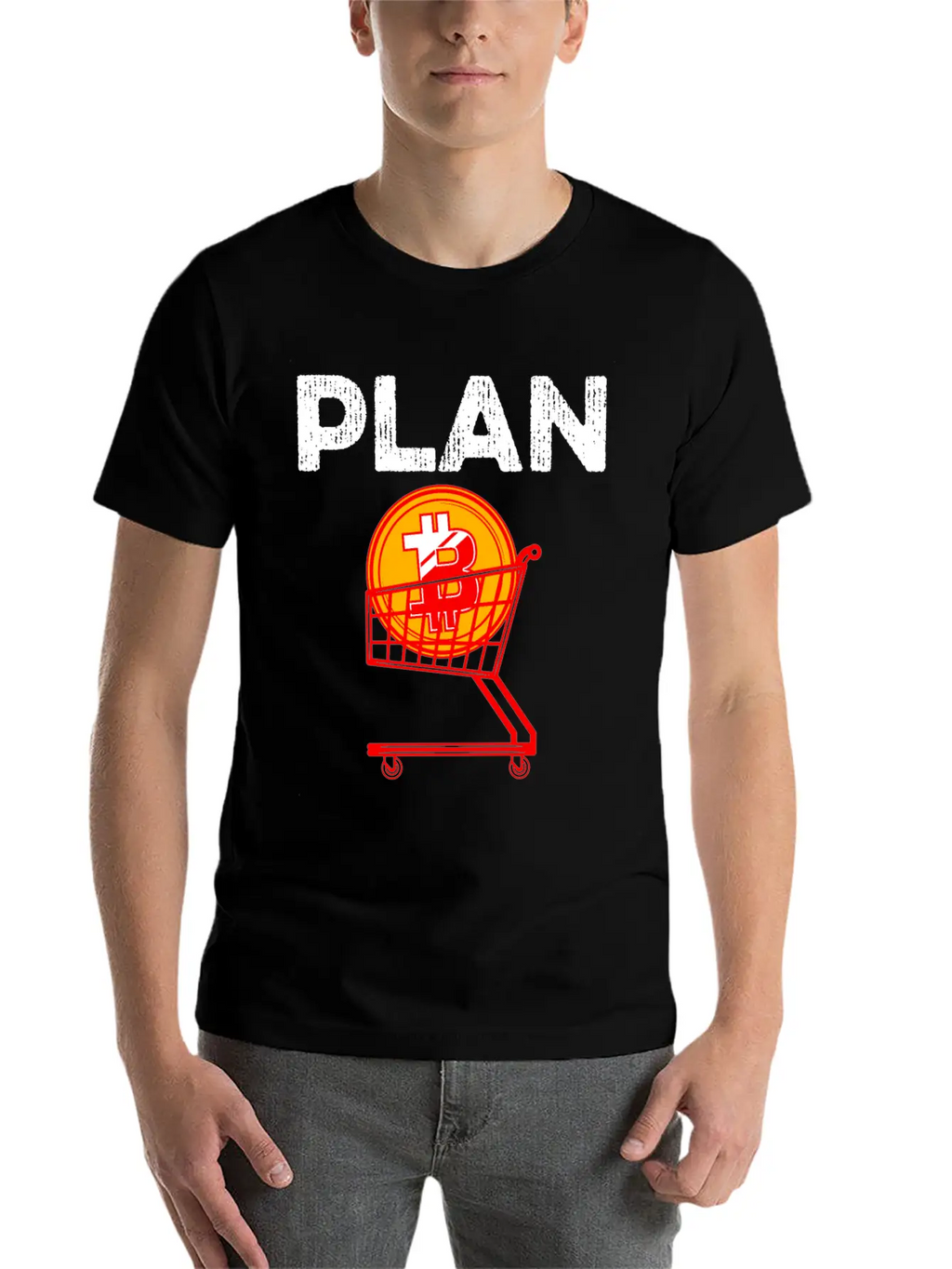 BITCOIN Is The Plan B Timeless Short Sleeve Tee – Comfy And Minimalist Design