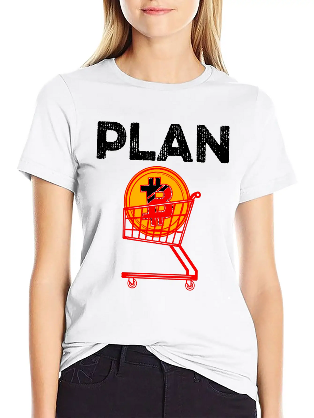 BITCOIN Is The Plan B Timeless Short Sleeve Tee – Comfy And Minimalist Design