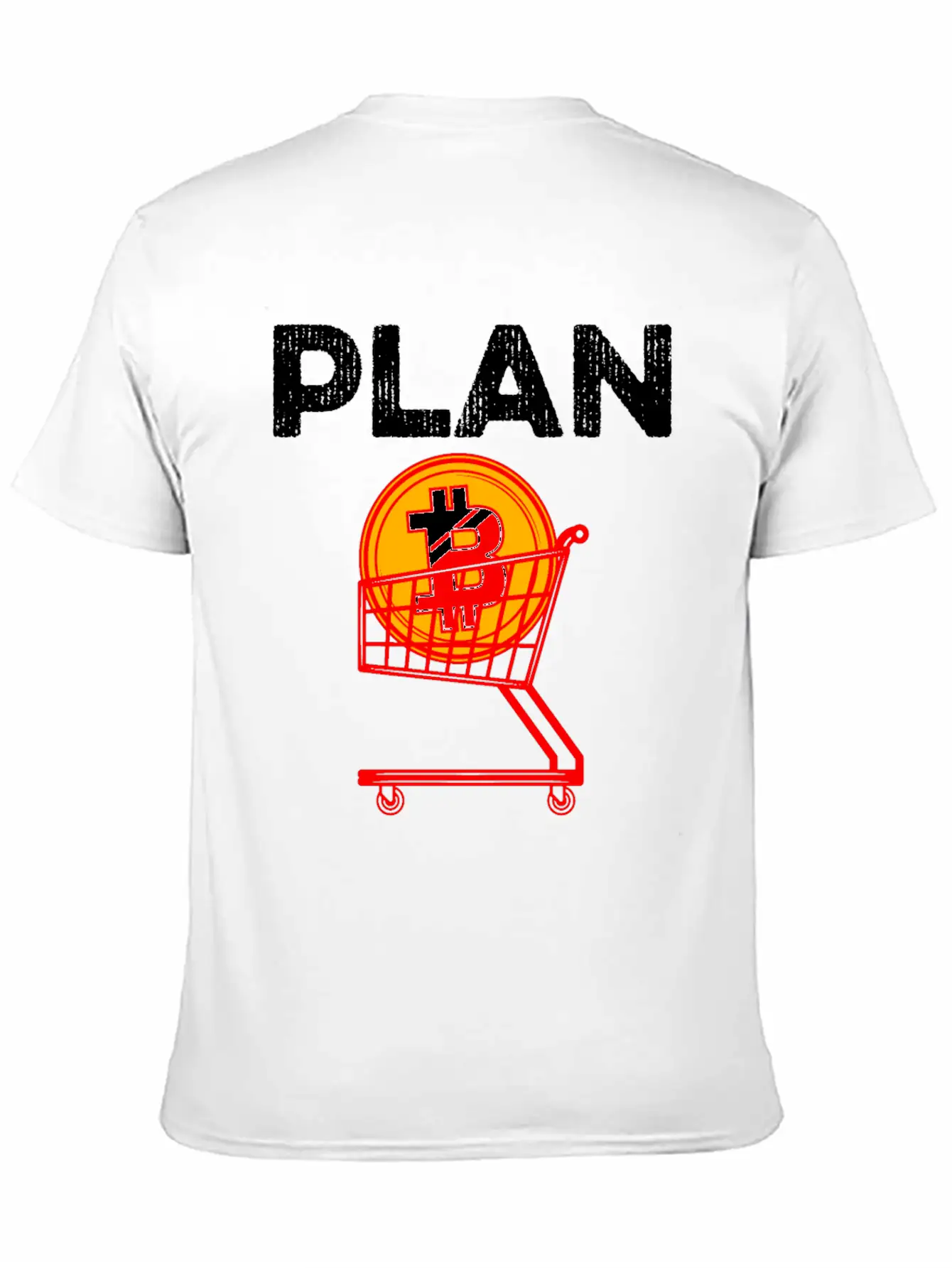 BITCOIN Is The Plan B Timeless Short Sleeve Tee – Comfy And Minimalist Design