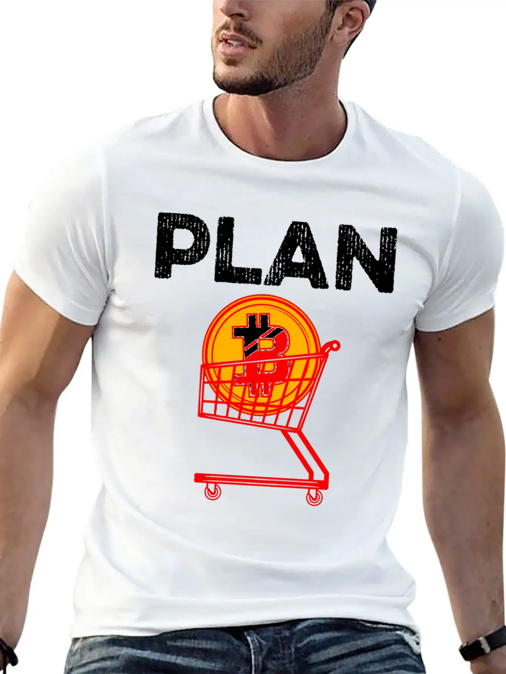 BITCOIN Is The Plan B Timeless Short Sleeve Tee – Comfy And Minimalist Design
