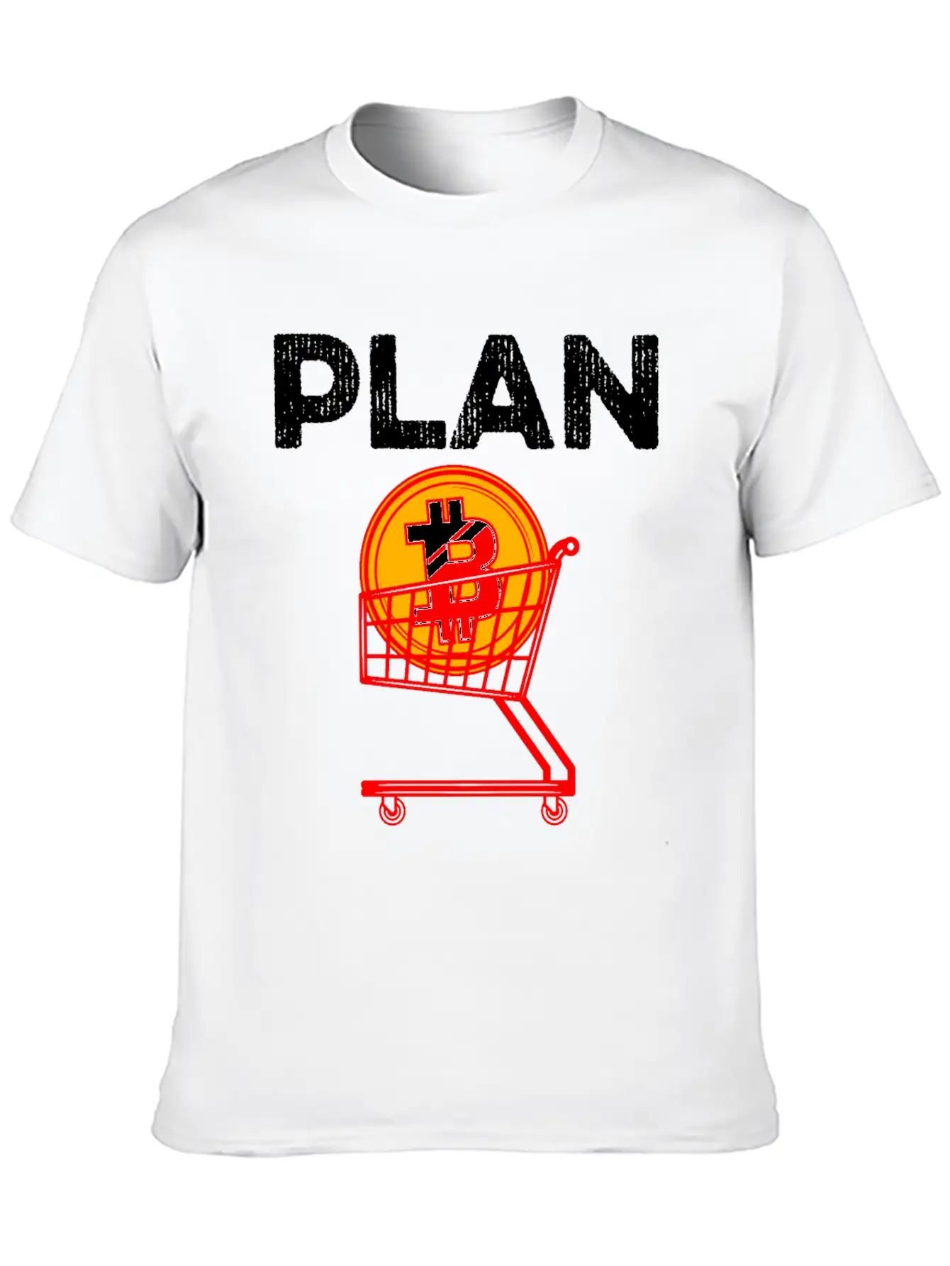 BITCOIN Is The Plan B Timeless Short Sleeve Tee – Comfy And Minimalist Design