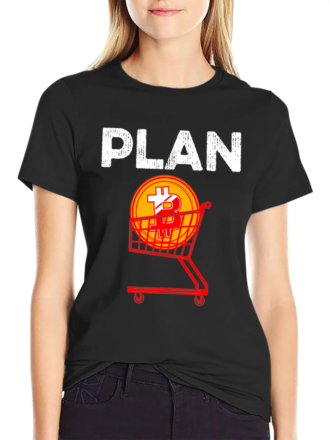 BITCOIN Is The Plan B Timeless Short Sleeve Tee – Comfy And Minimalist Design