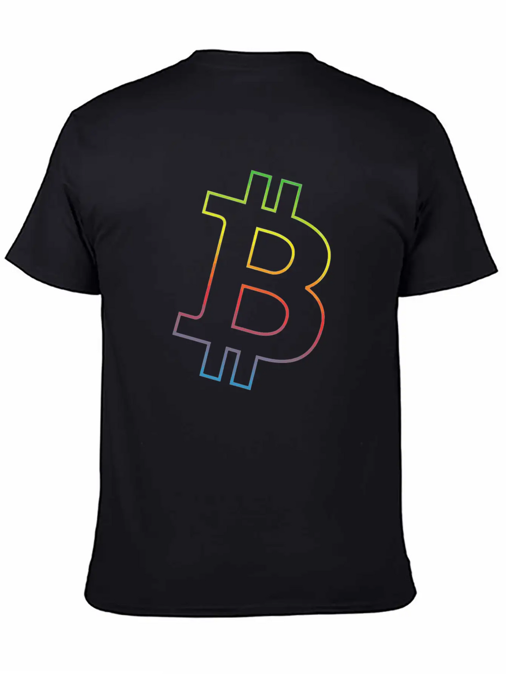 Bitcoin Logo Relaxed Everyday Tee – Lightweight And Durable Cotton