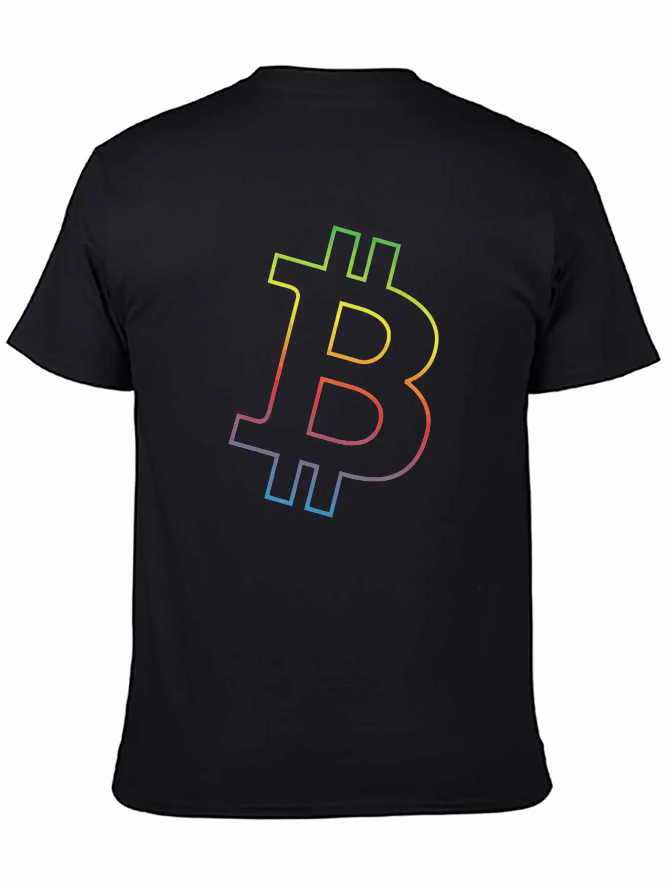 Bitcoin Logo Relaxed Everyday Tee – Lightweight And Durable Cotton