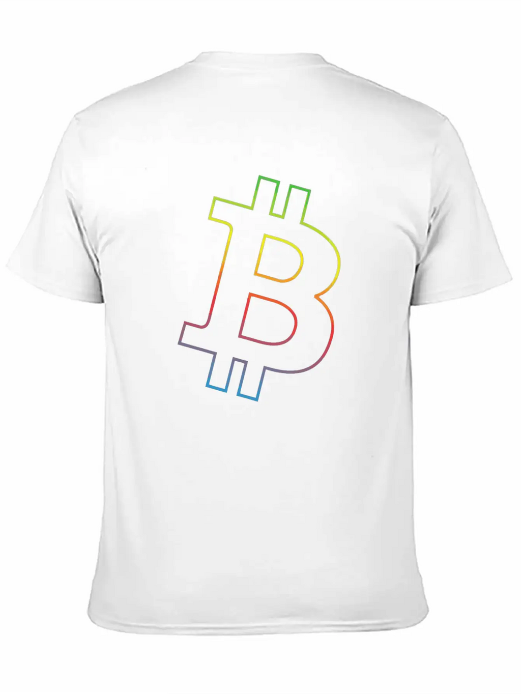 Bitcoin Logo Relaxed Everyday Tee – Lightweight And Durable Cotton